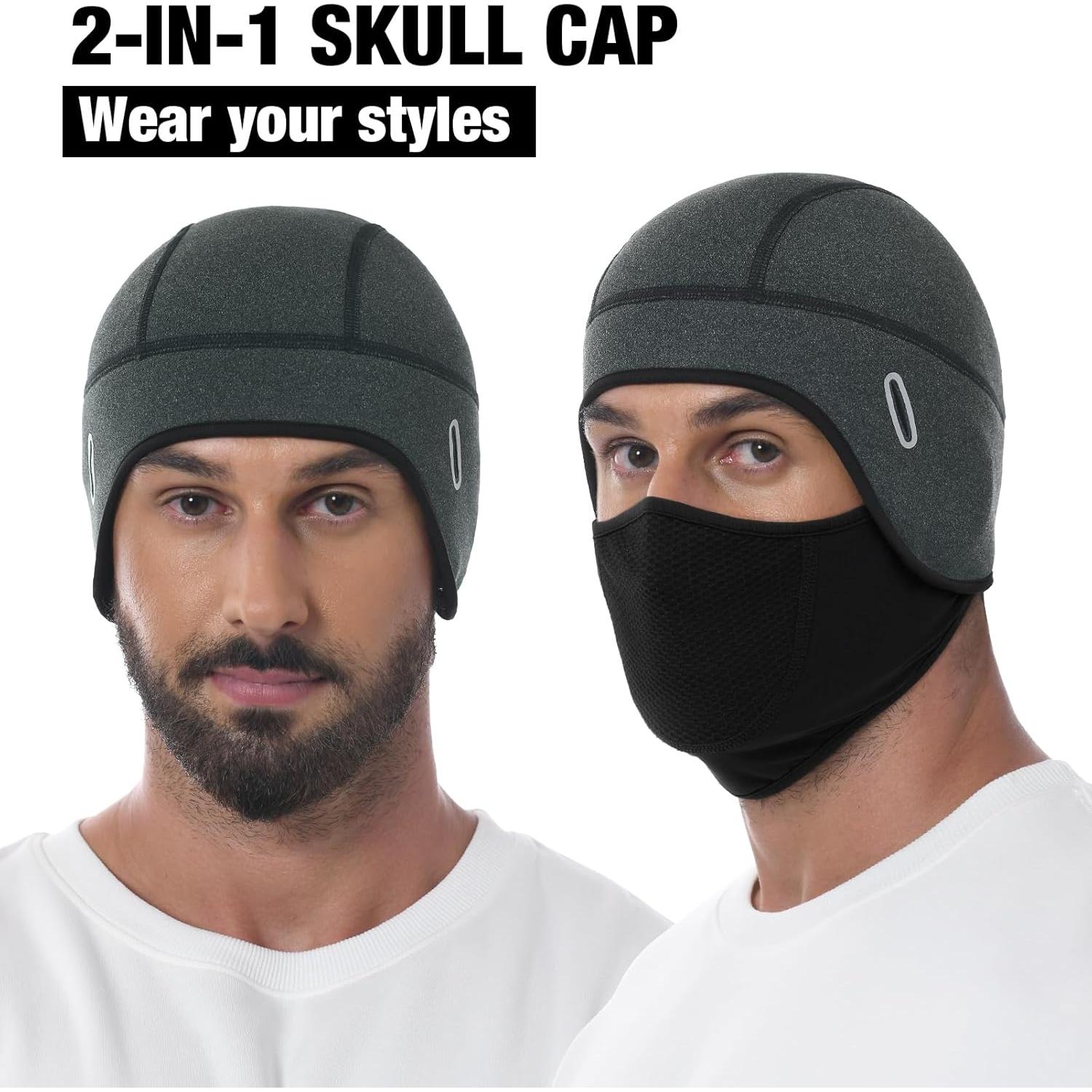 Gorro Térmico MELASA con Cubierta Facial para Ciclismo