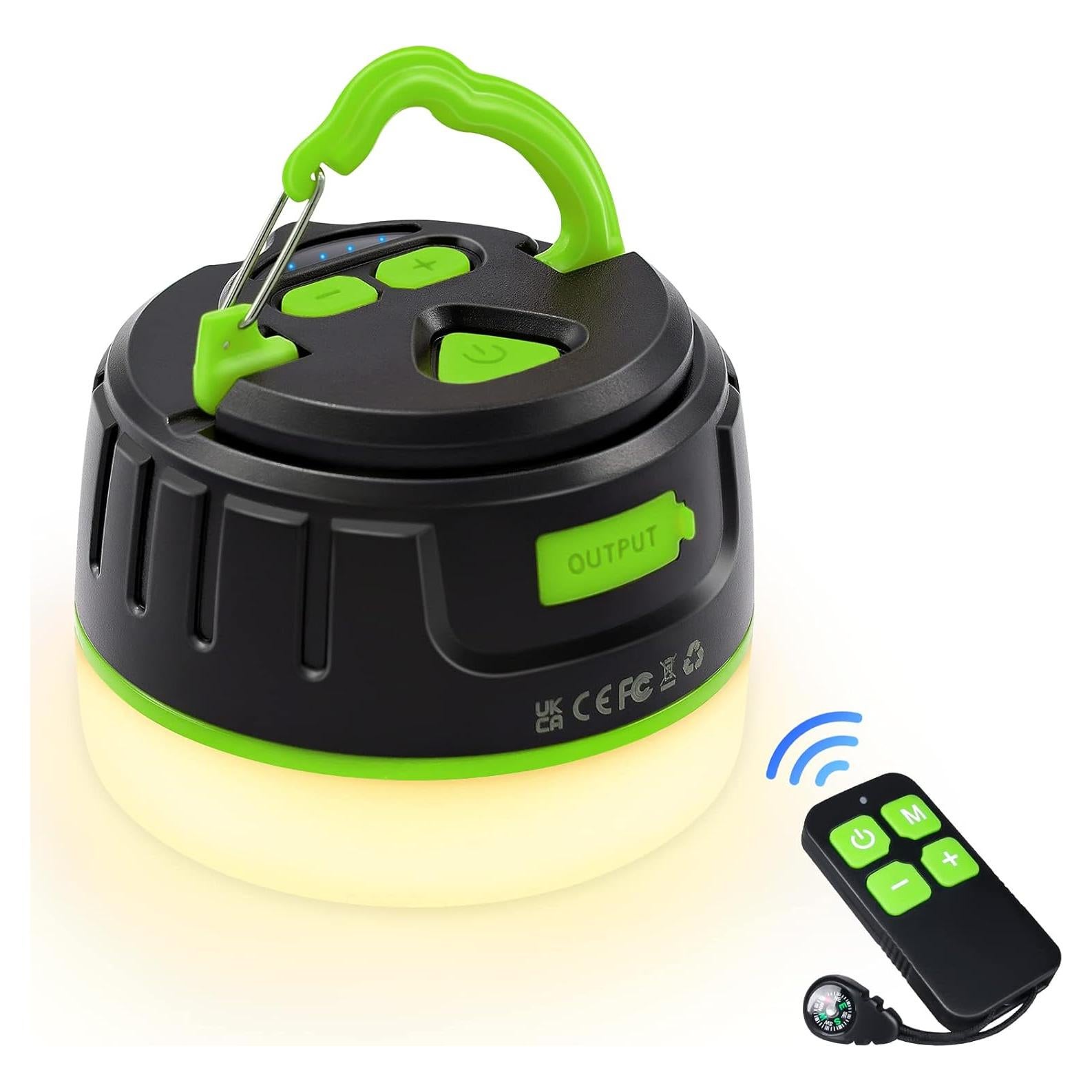 Linterna LED de Camping Sinvitron 1000LM Recargable IPX5