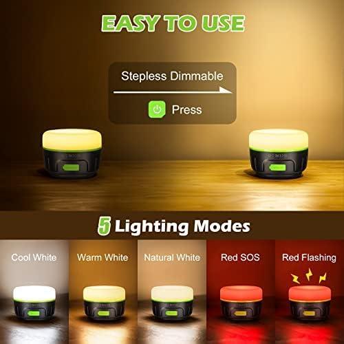 Linterna LED de Camping Sinvitron 1000LM Recargable IPX5