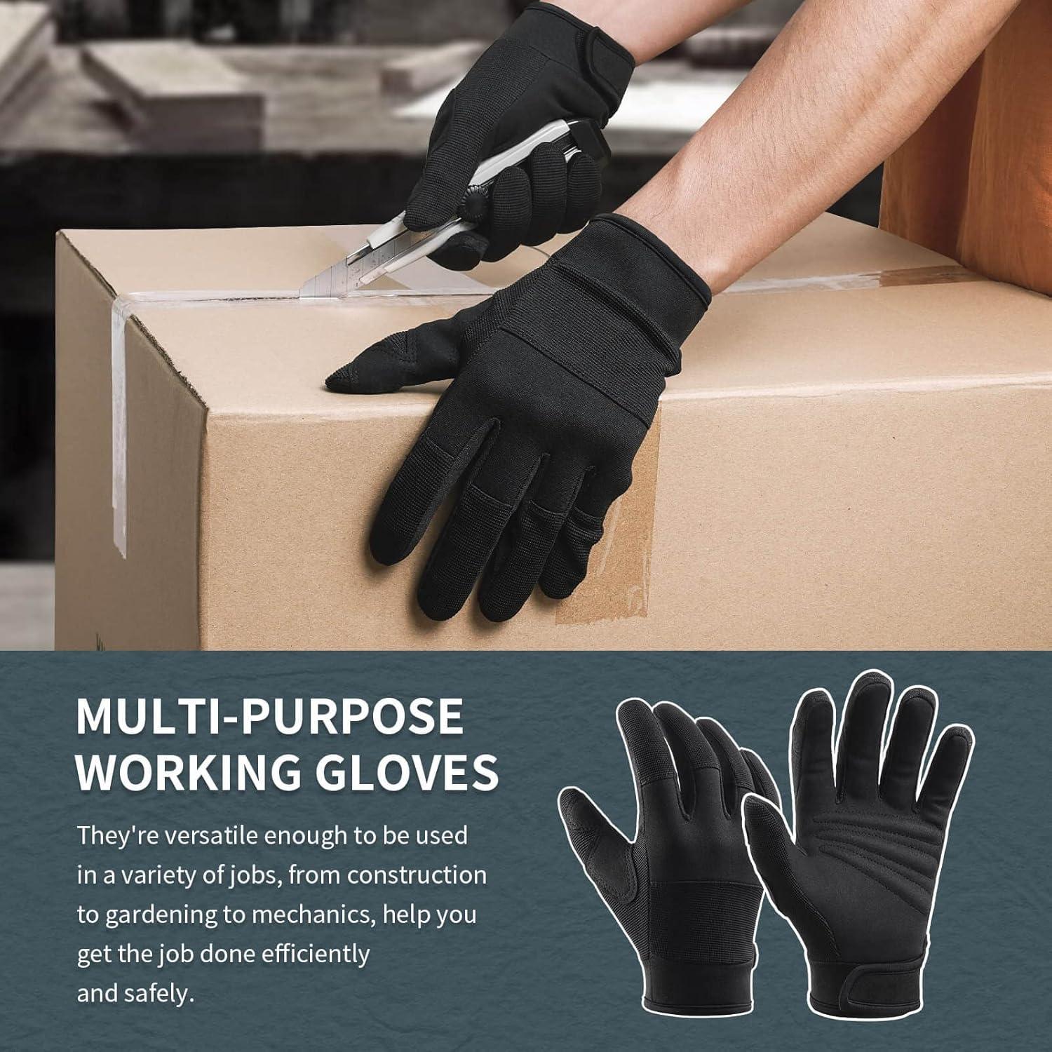 Guantes de Trabajo OZERO Unisex Táctiles para Jardinería