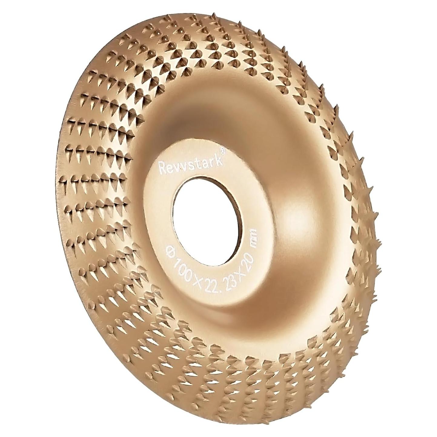 Disco de Tallado en Madera Revvstark 4" para Amoladora