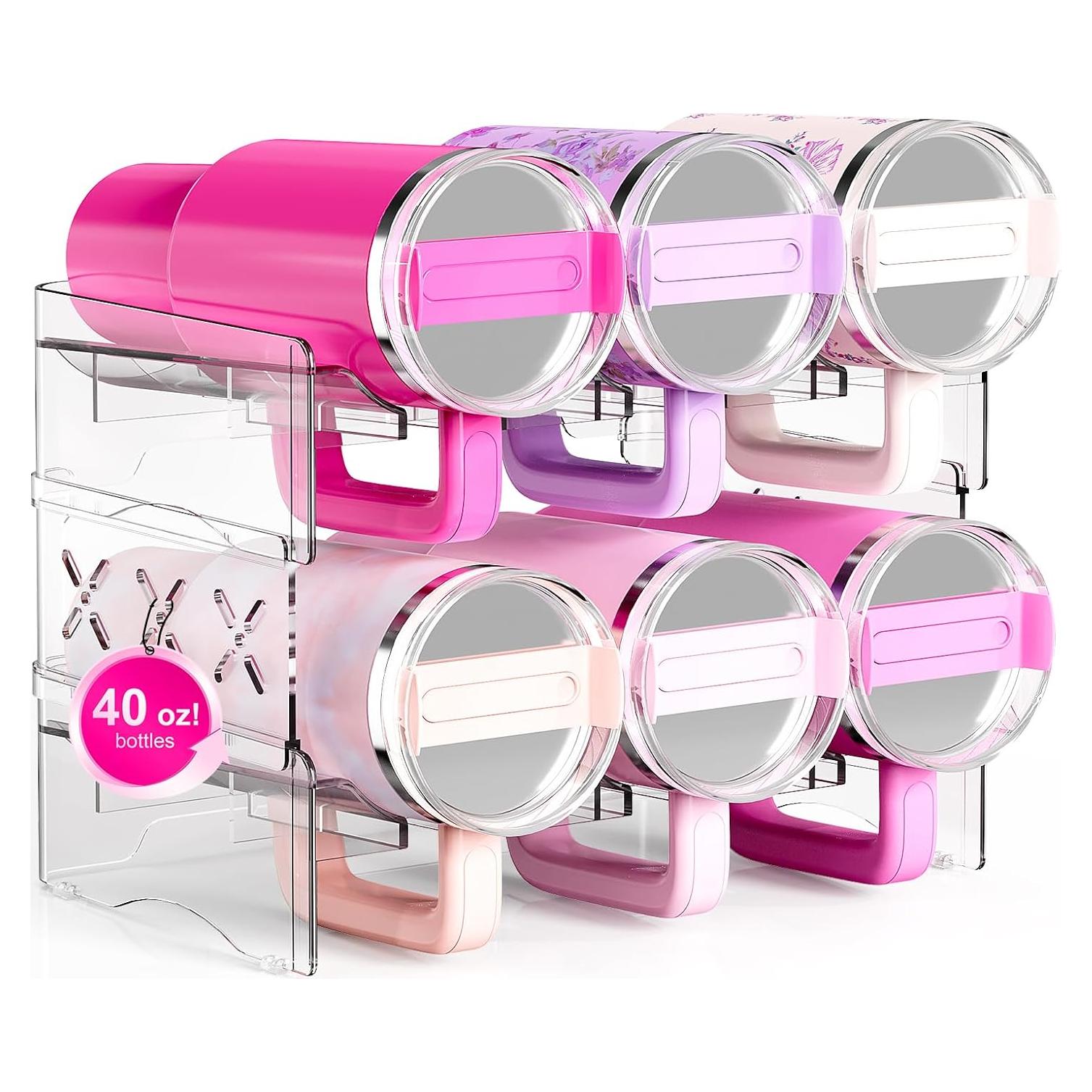 Organizador de Botellas JYPS para 6 Botellas de Agua 32.51x16.76cm