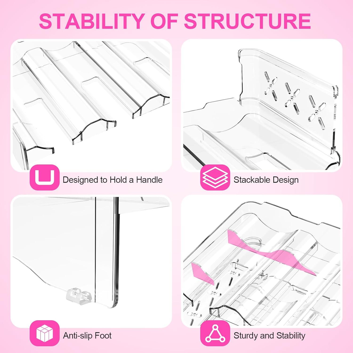 Organizador de Botellas JYPS para 6 Botellas de Agua 32.51x16.76cm