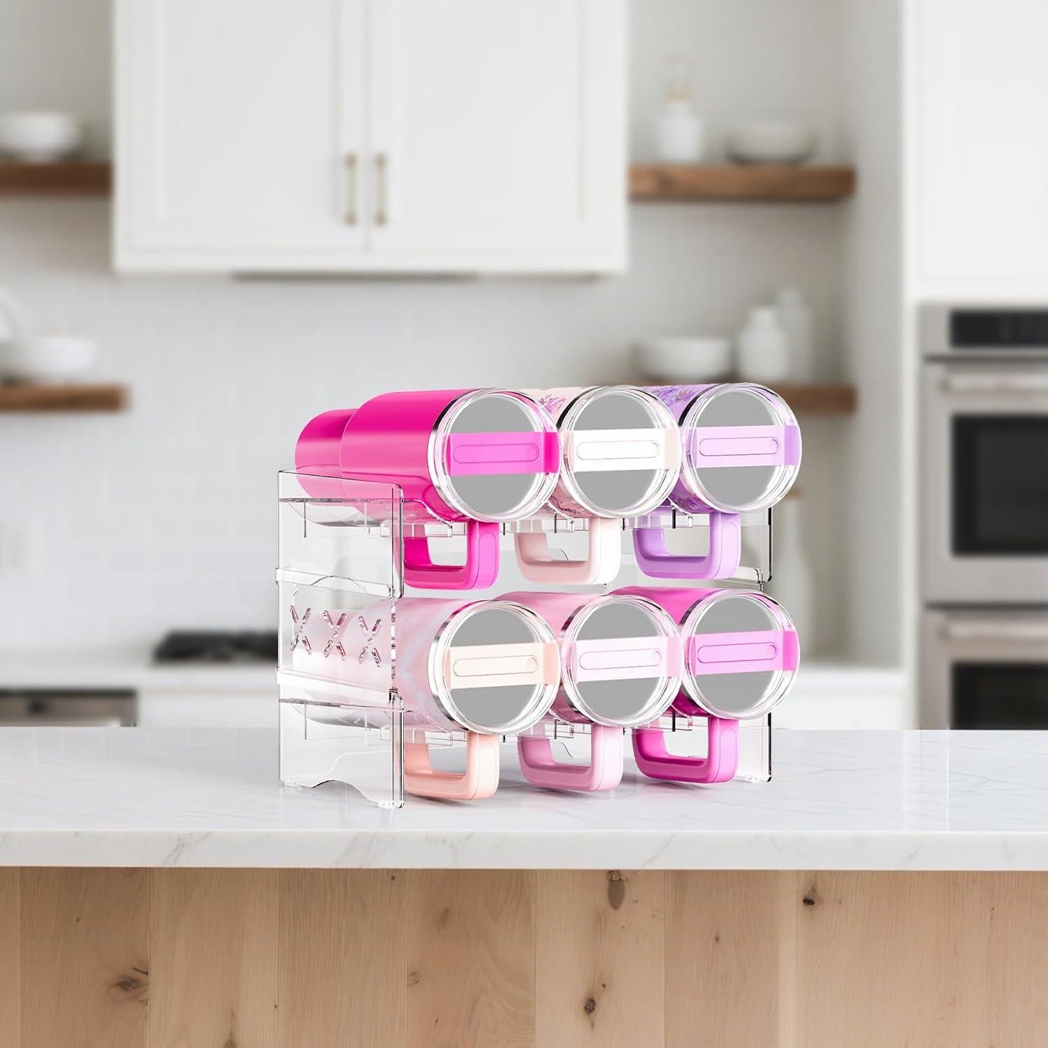 Organizador de Botellas JYPS para 6 Botellas de Agua 32.51x16.76cm