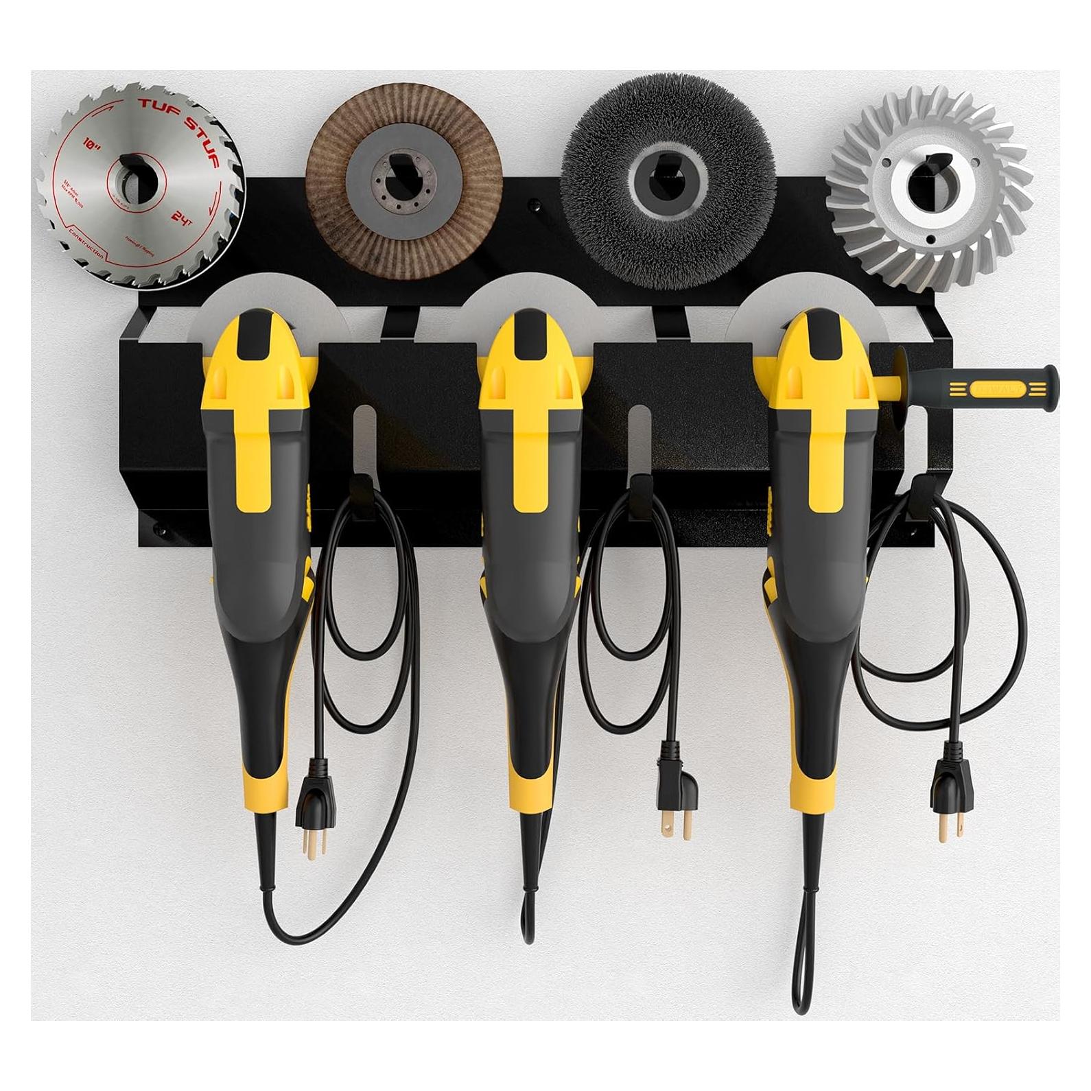 Soporte para Amoladora SOYEEZE con Estante de Almacenamiento