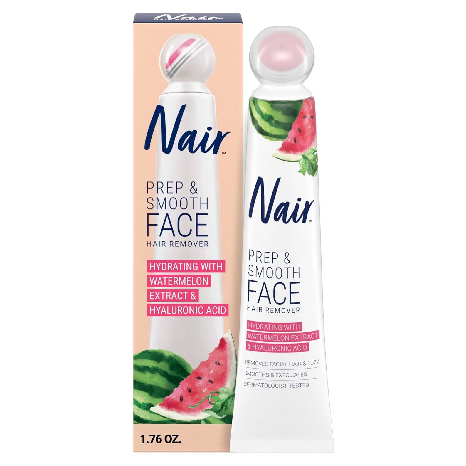 Crema Depilatoria Exfoliante Nair Prep & Smooth 50g para Mujeres