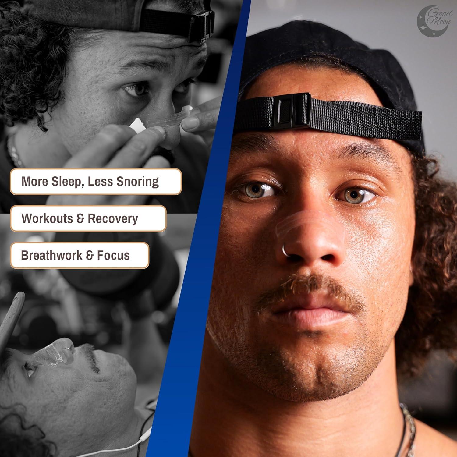 Tiras Nasales Invisibles Good Moon - Fuerza Extra - 30 Unidades