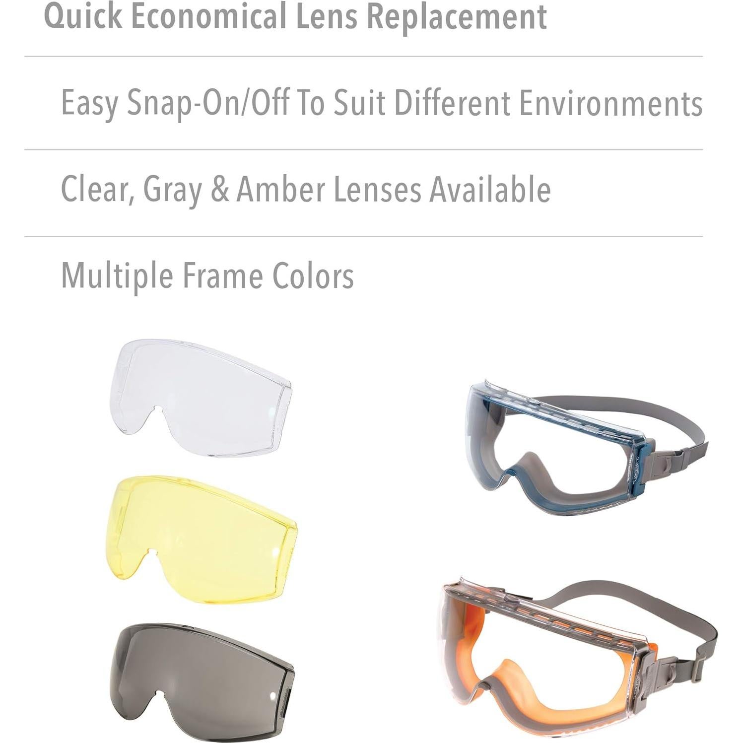 Gafas de Seguridad Honeywell Uvex Stealth S3960HS Lente Clara