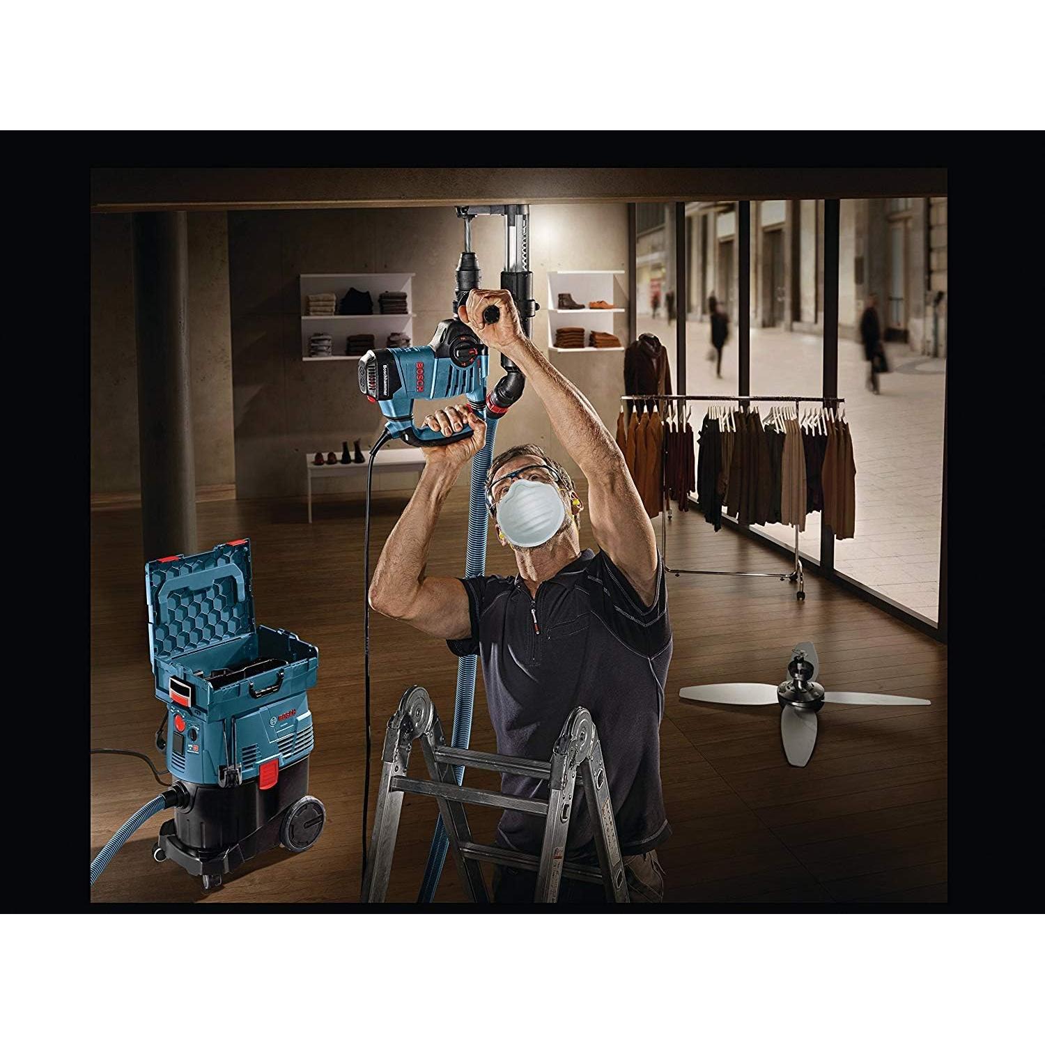 Extractor de Polvo Bosch VAC090AH 34 Litros HEPA 6.5 HP