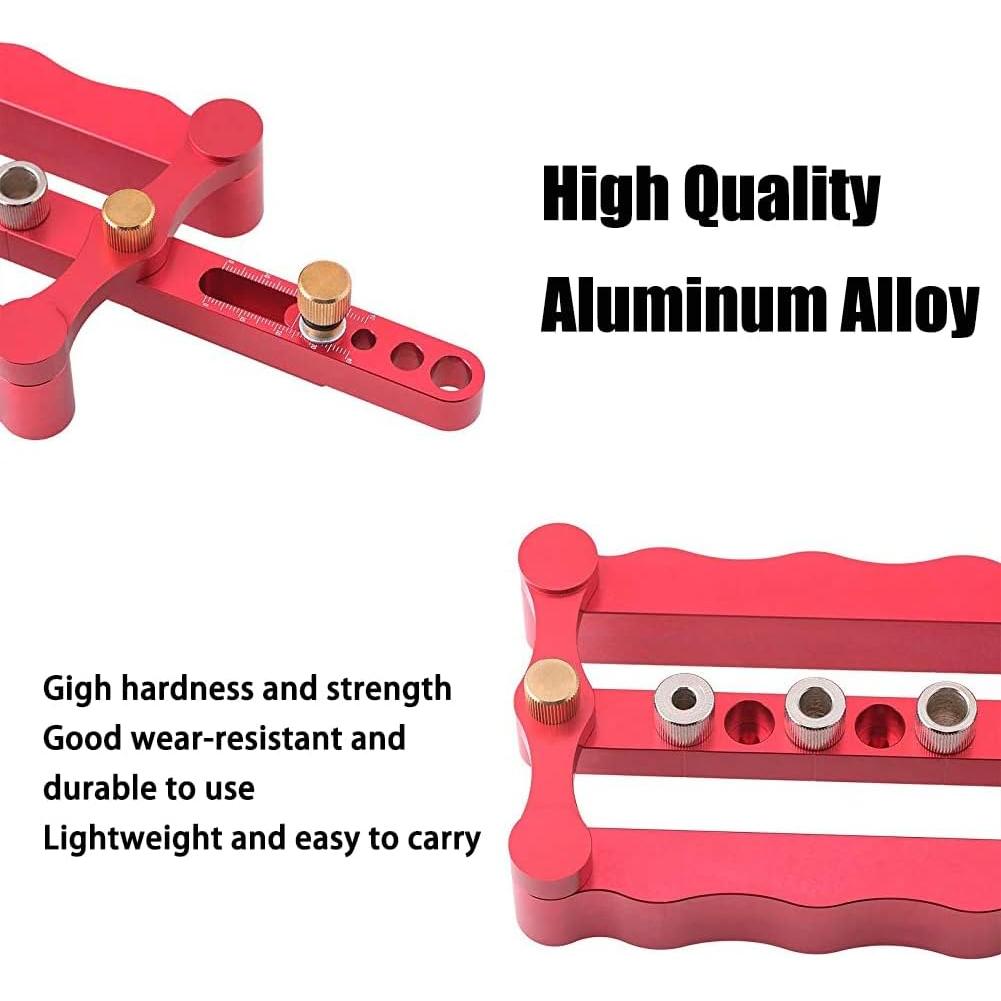 Plantilla de Perforación Joywayus Dowel 6/8/10mm Ajustable