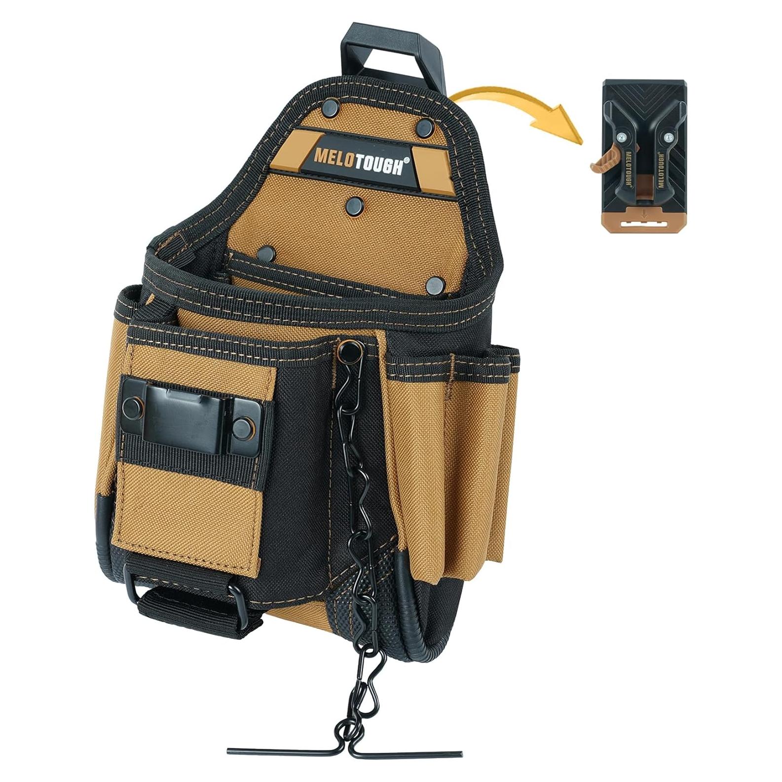 Estuche para Herramientas MELOTOUGH 9 Bolsillos Caqui