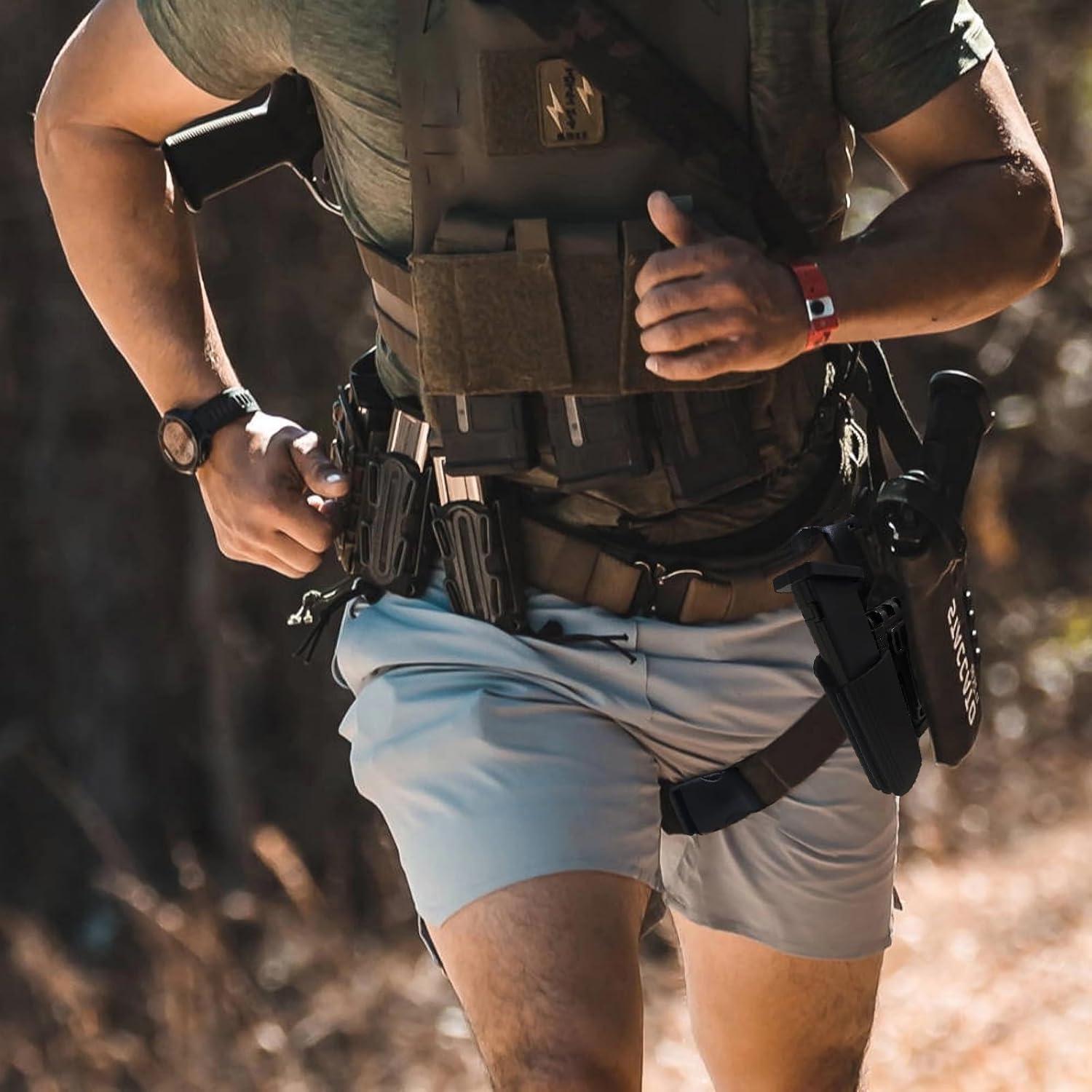 Kit QLS Xugue con bolsa de revista y adaptador de cinturón