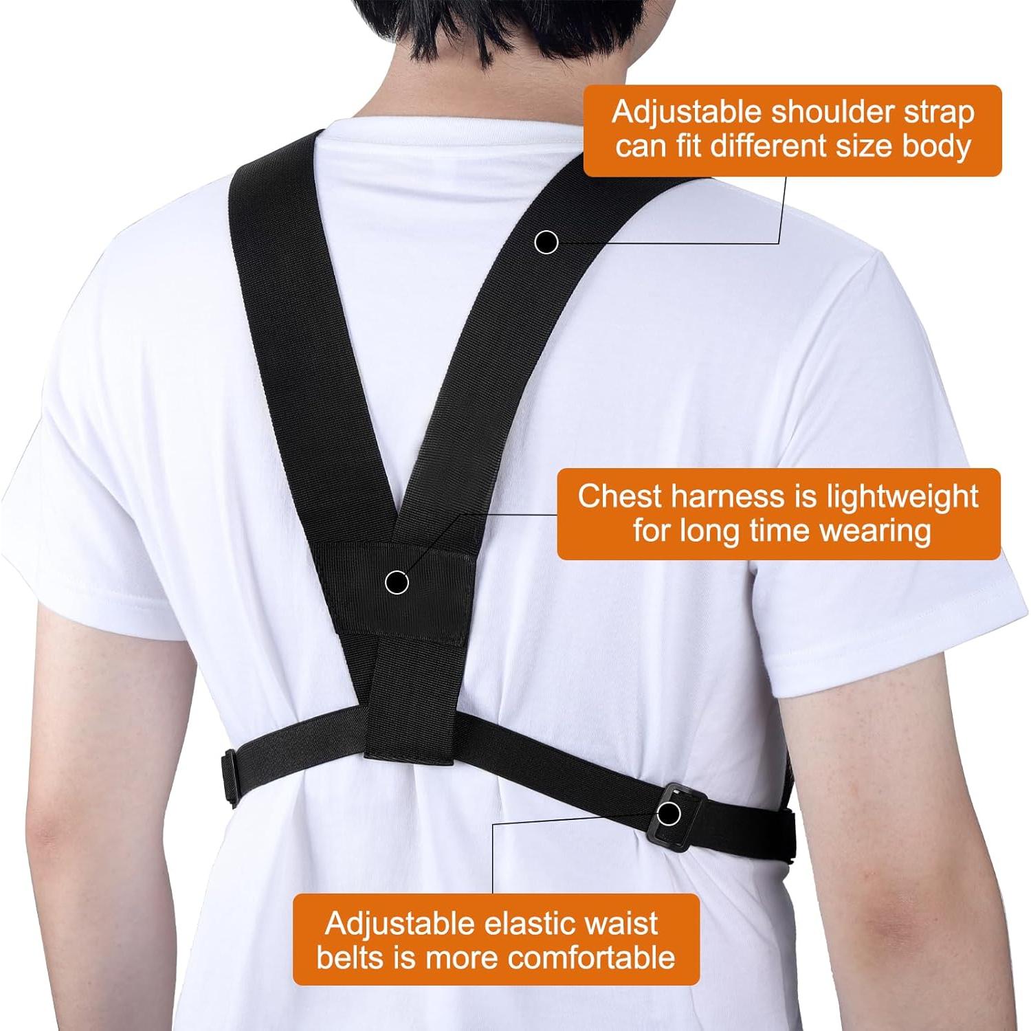 Arnés de Pecho abcGoodefg para Radio Unisex Ajustable