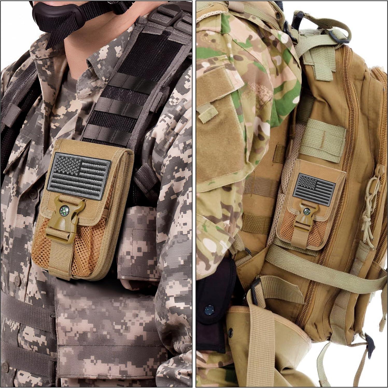 Bolsa táctica Molle SOWHUP para celular EDC 10.4x3.8x16.5cm