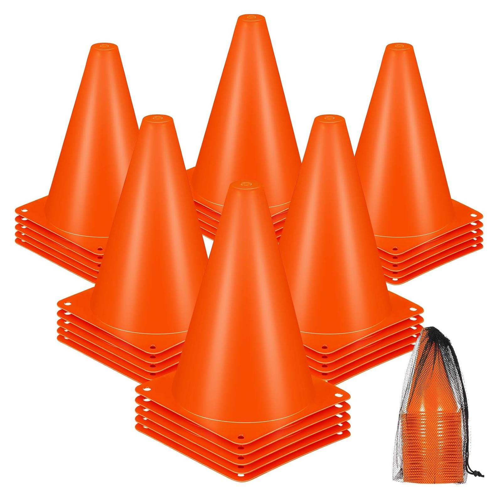 Conos de Entrenamiento Syhood 30 Piezas Naranja 18 cm