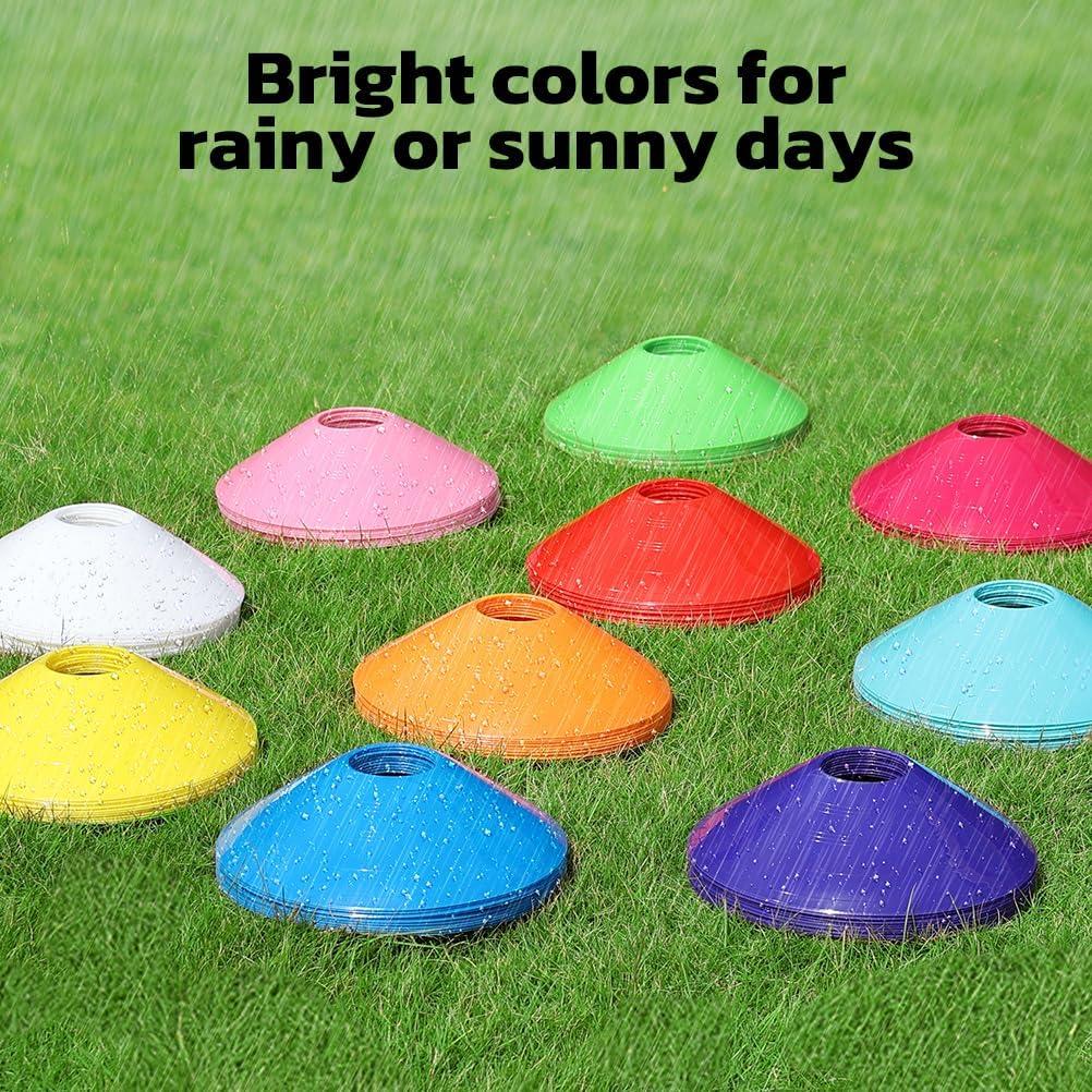 Conos de Fútbol GHB 50/100 Unidades Entrenamiento Agilidad