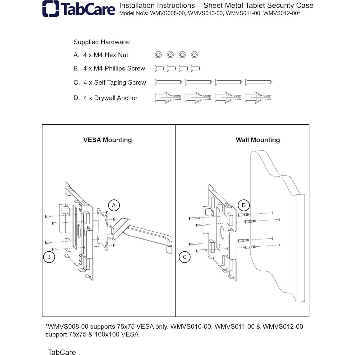 Caja de Seguridad TABcare para Chromebook Lenovo 10e Negra