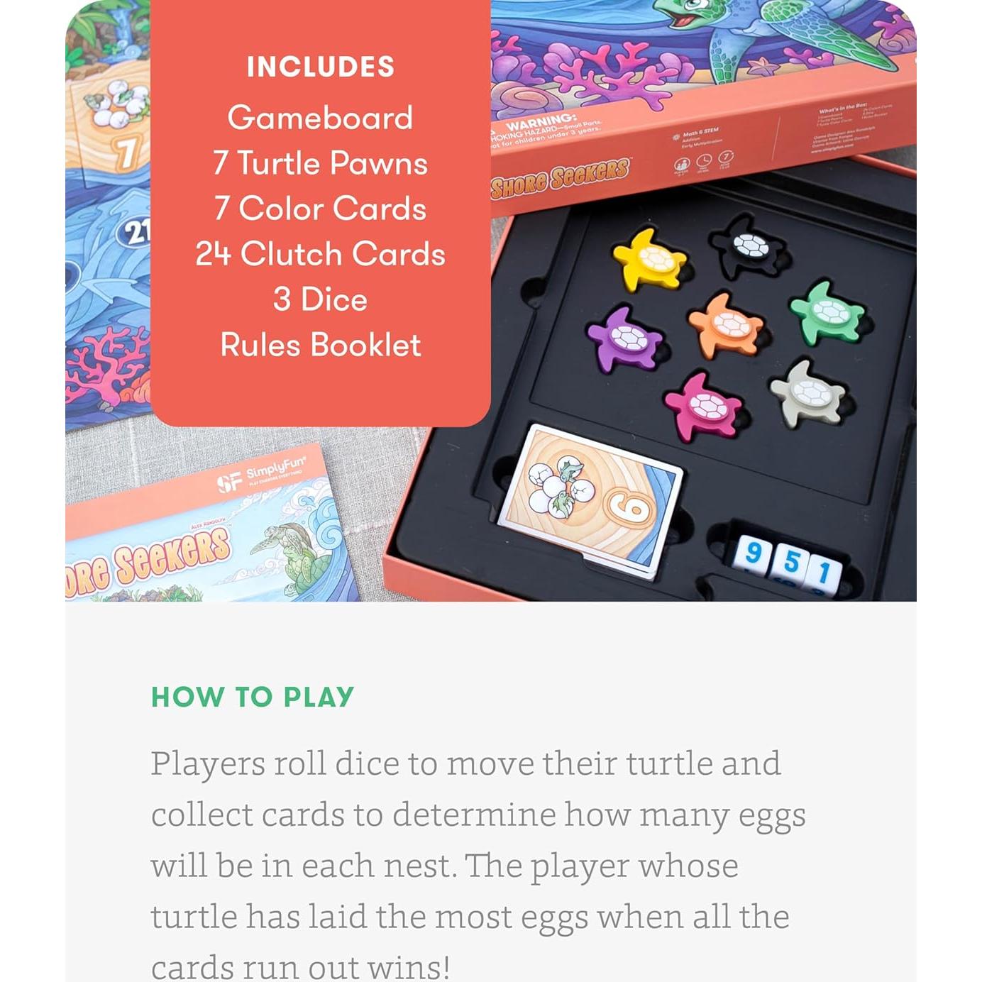 Juego de Mesa Matemáticas SimplyFun Buscadores de la Costa