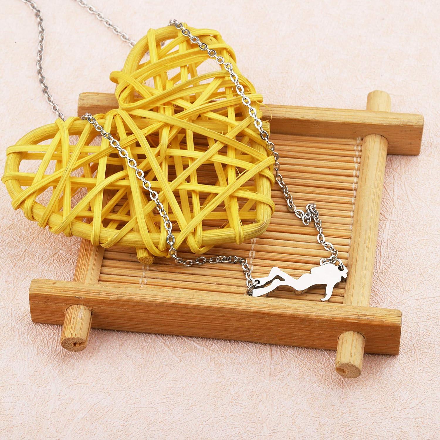 Collar de Buceador BAUNA Acero Inoxidable 46 cm Regalo