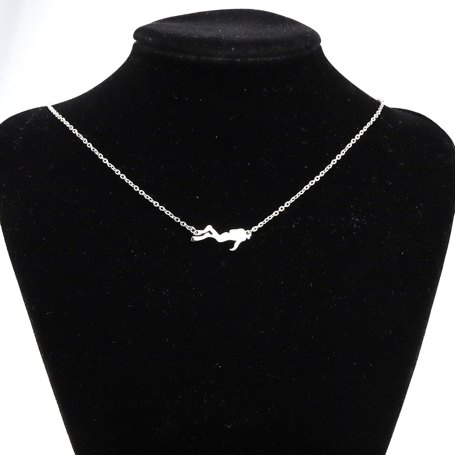 Collar de Buceador BAUNA Acero Inoxidable 46 cm Regalo