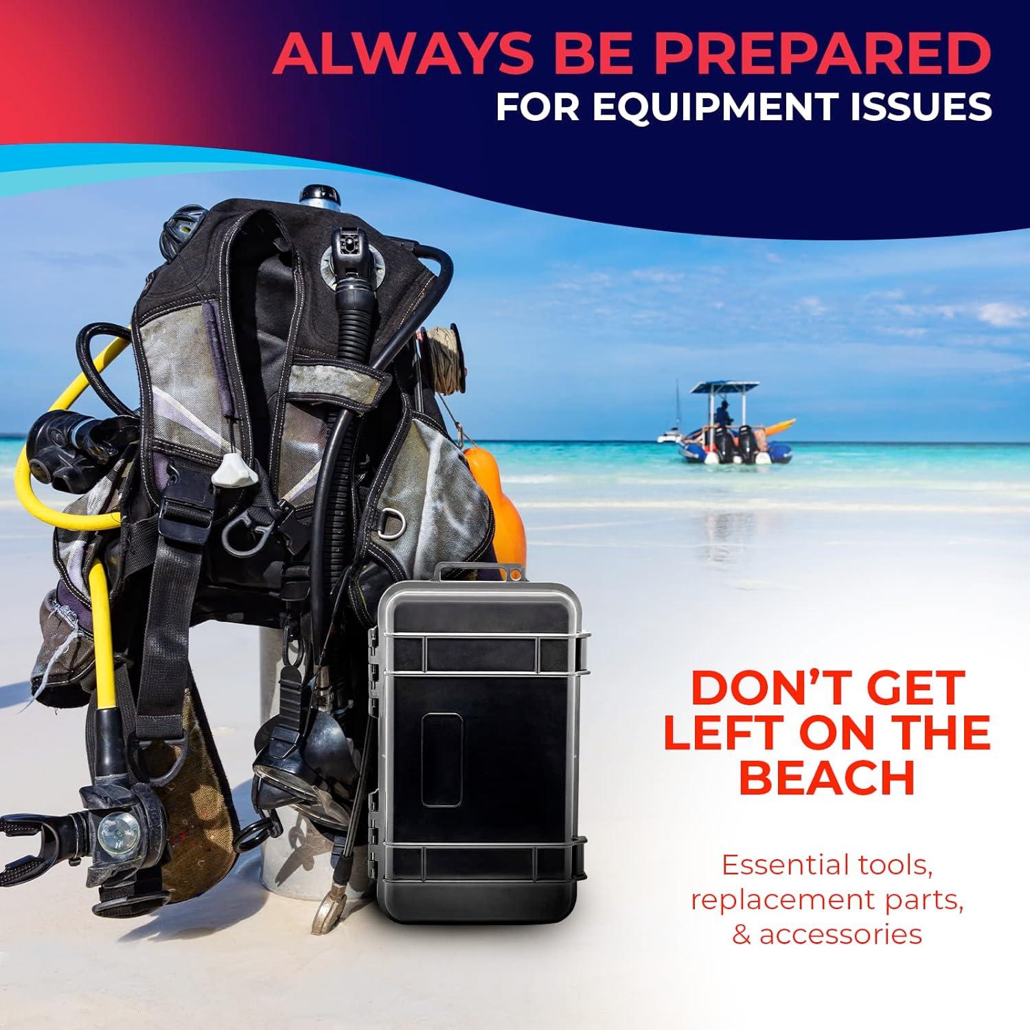 Kit de Mantenimiento de Buceo Save-A-Dive 60 O-Rings y Herramientas