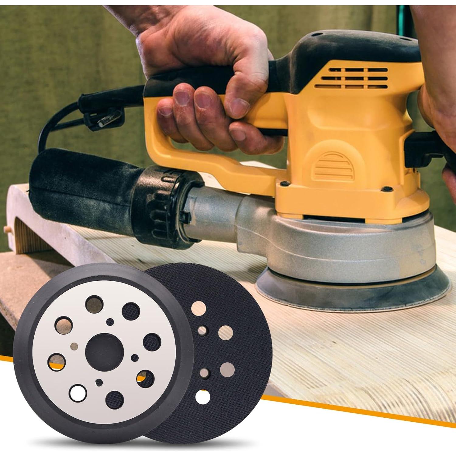 Almohadilla de Lijadora Orbital 5" SHUTTLE GENIUS 8 Agujeros