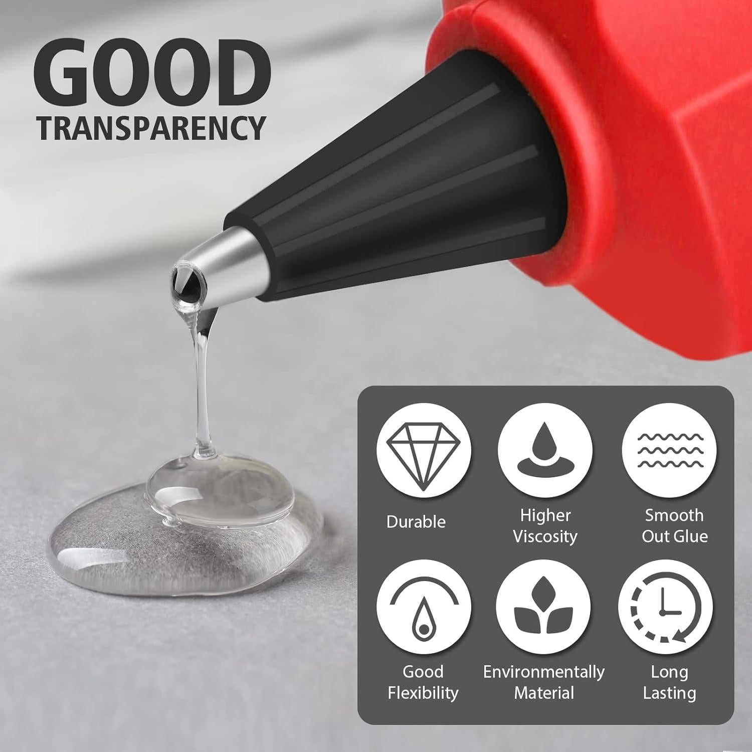 Palitos de Pegamento Caliente LIVOWALNY 20 PCS 15 cm