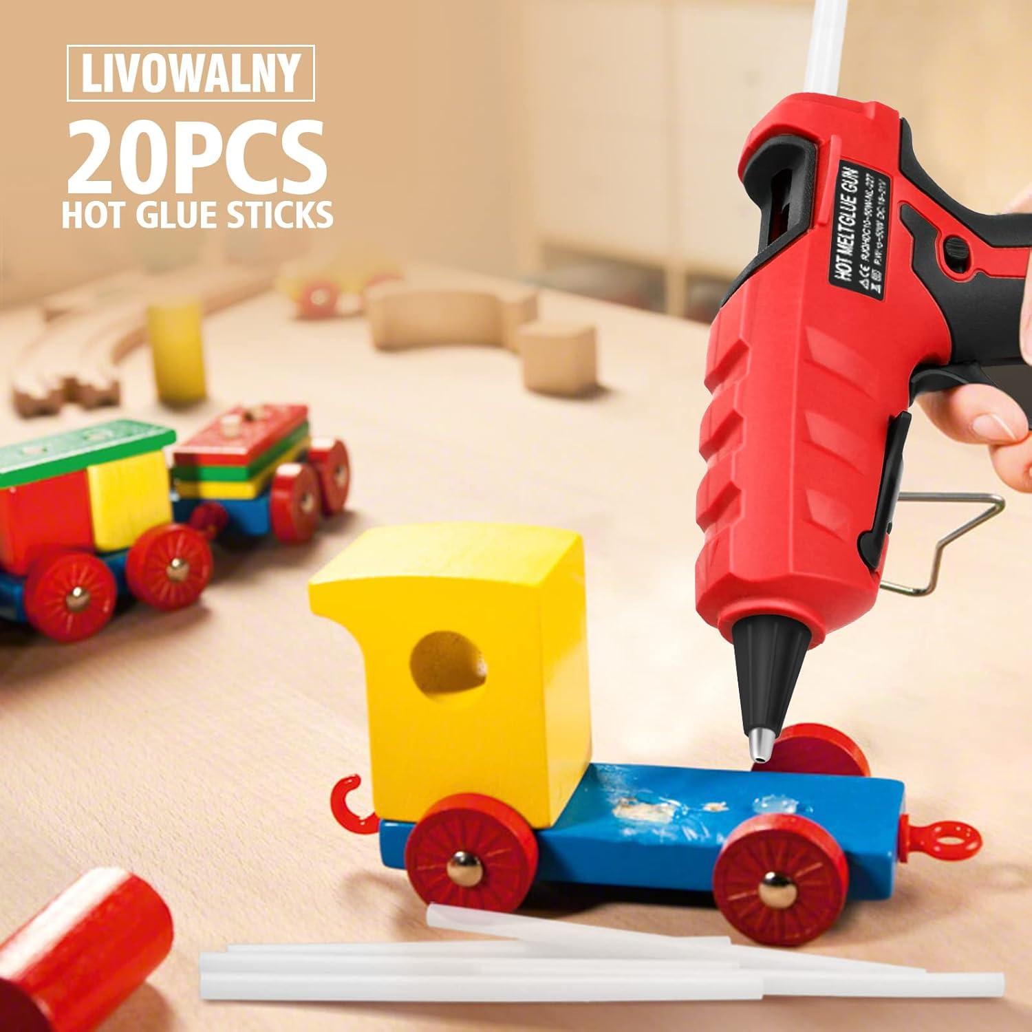 Palitos de Pegamento Caliente LIVOWALNY 20 PCS 15 cm