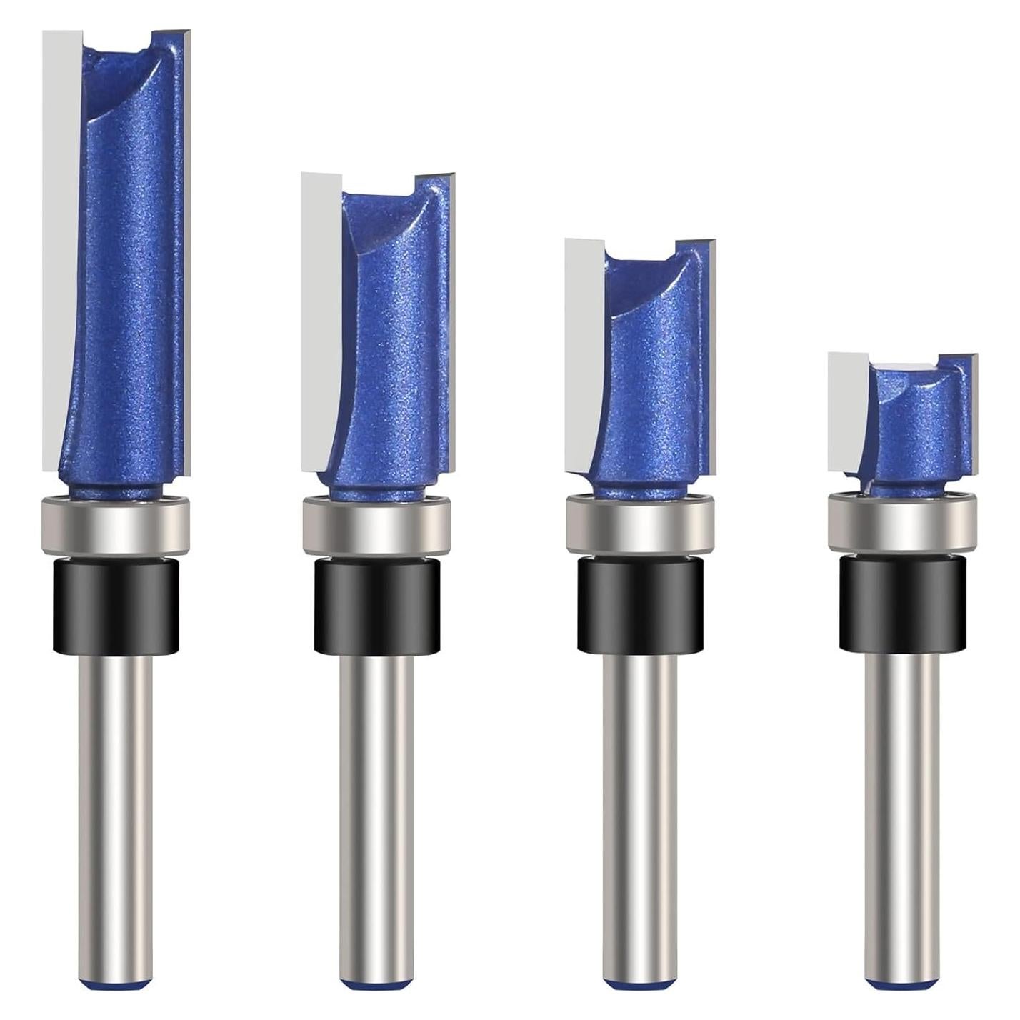 Juego de Brocas de Rebaje Vearter 4PCS 12.7mm con Guía