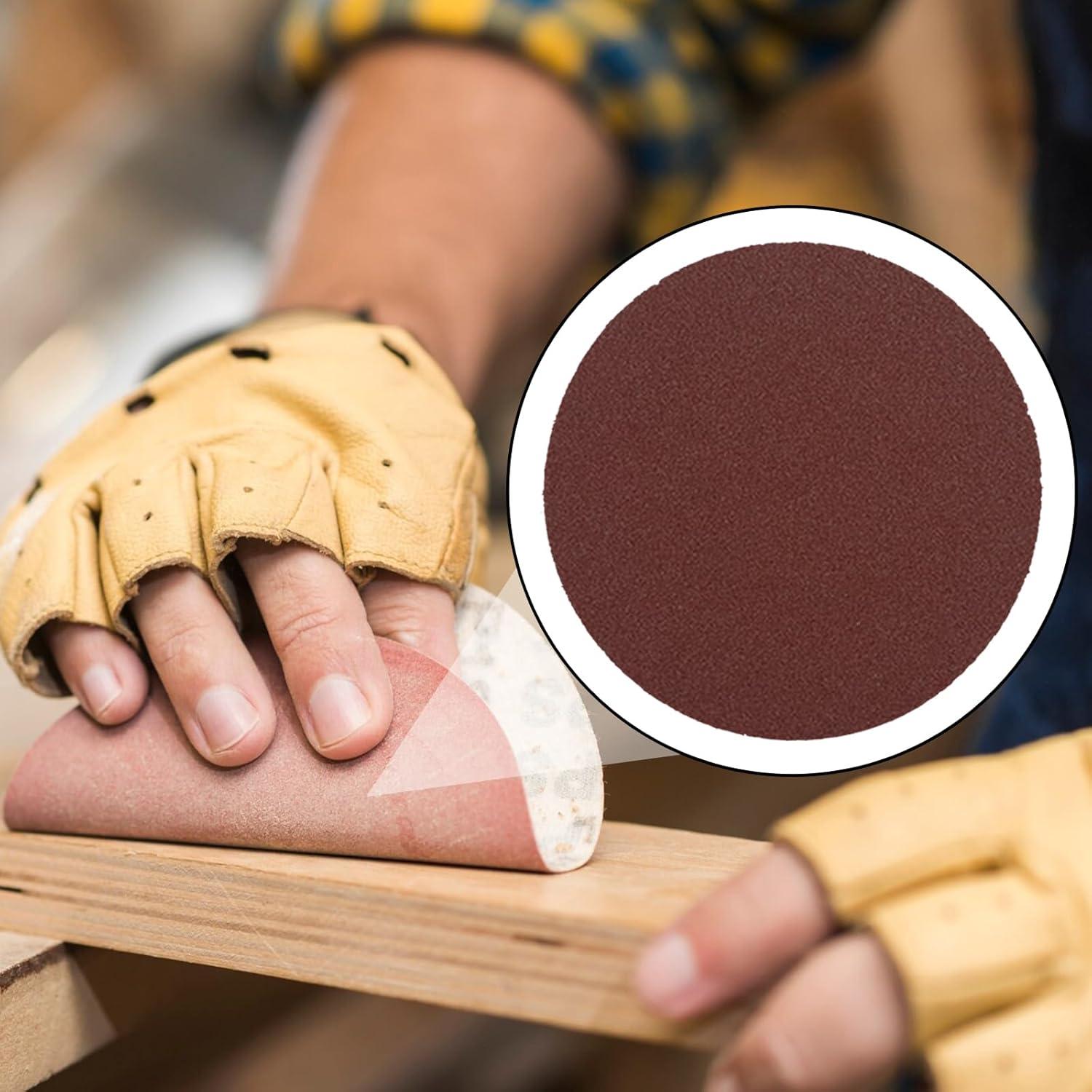 Discos de Lijado Antrader 100 PCS 75mm 120 Grano Óxido de Aluminio