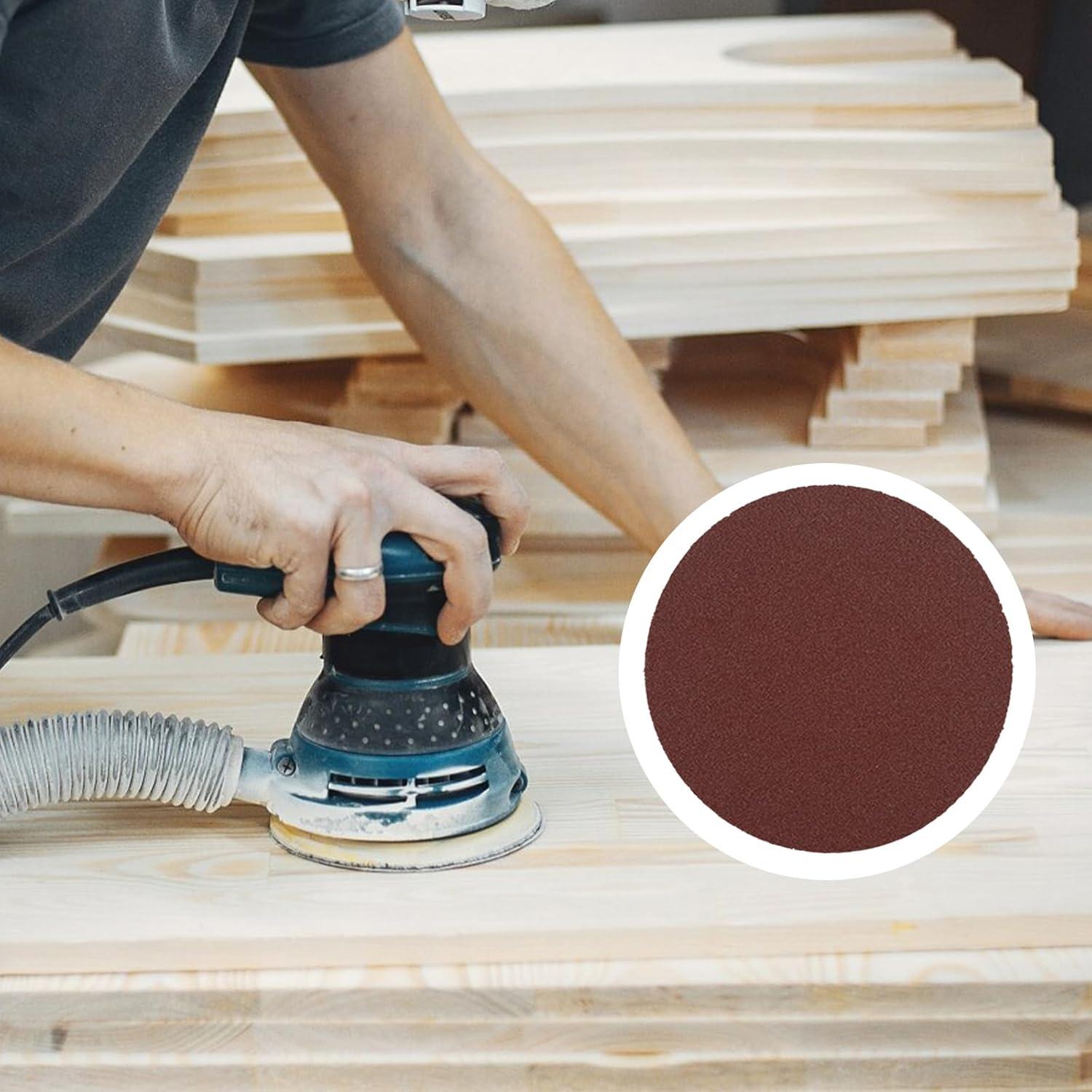 Discos de Lijado Antrader 100 PCS 75mm 120 Grano Óxido de Aluminio