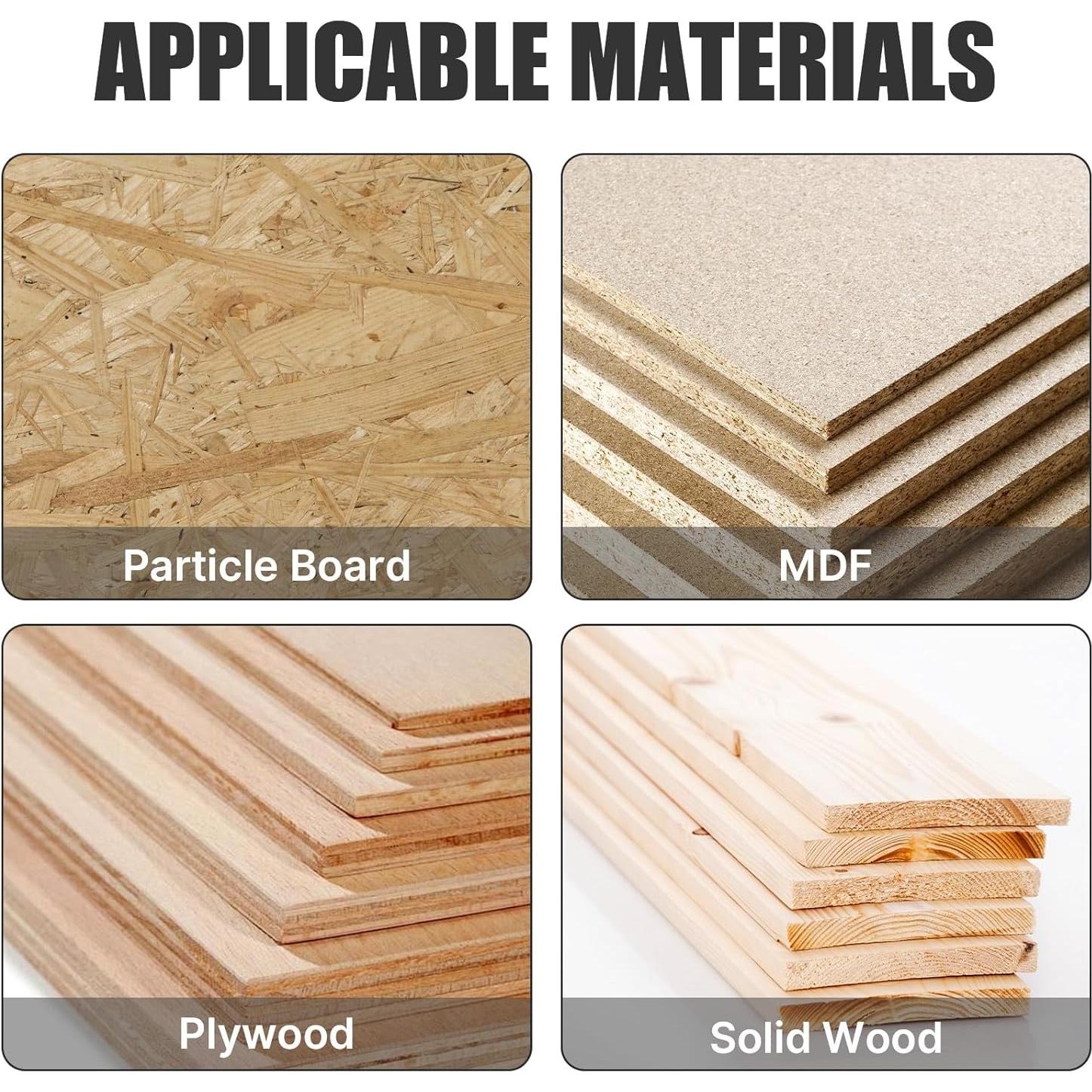 Cortador de Ranuras Vearter 65mm Carburo 6 Alas para Router