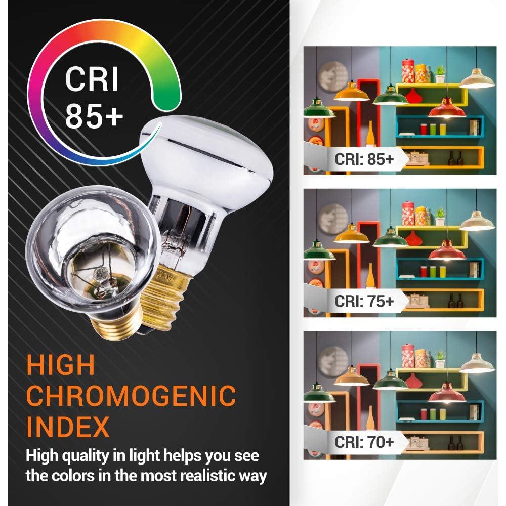 Bombillas Lava R39 E17 25W BlueStars Paquete de 4 Regulables