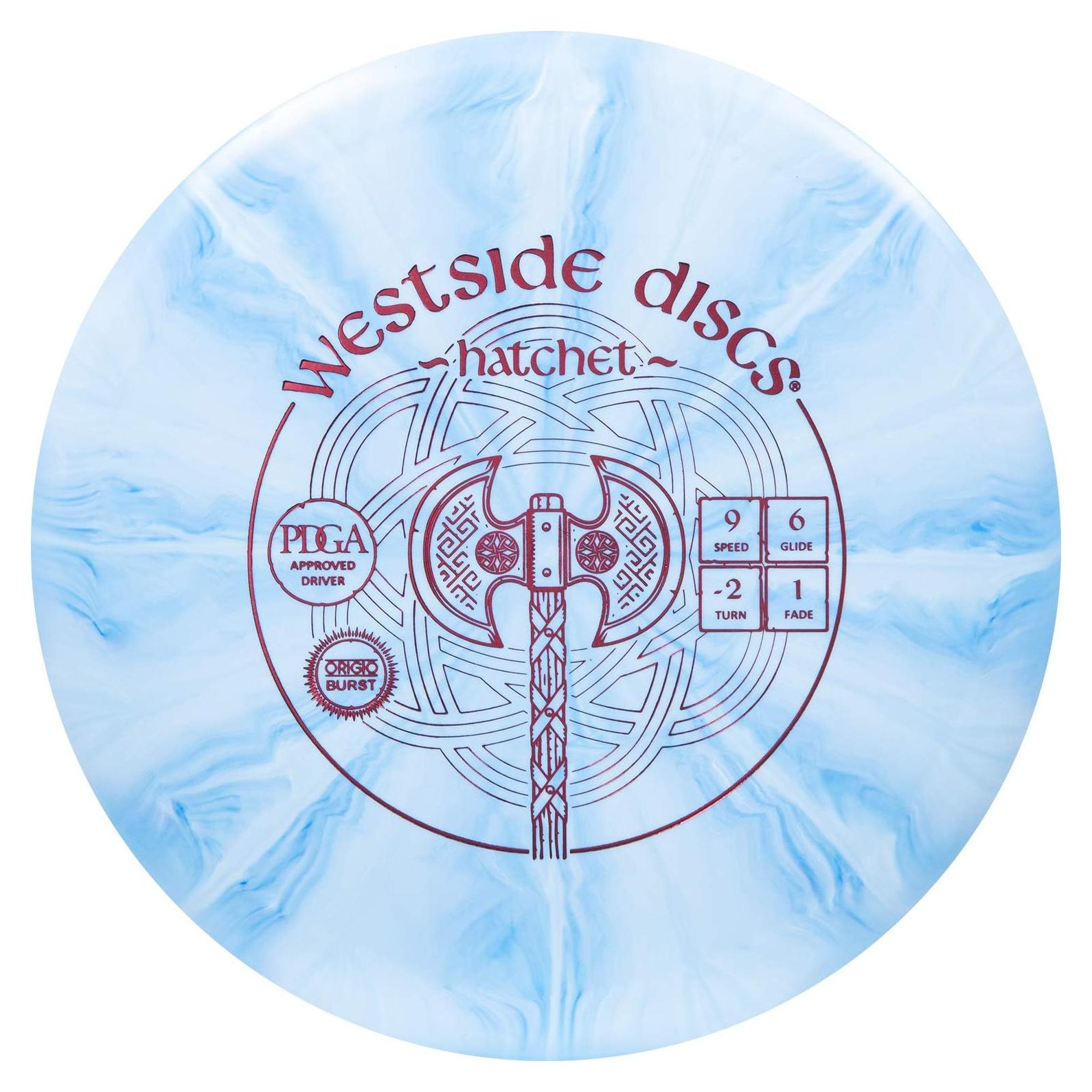 Disco de Golf Westside Discs Origio Burst Hatchet 170g