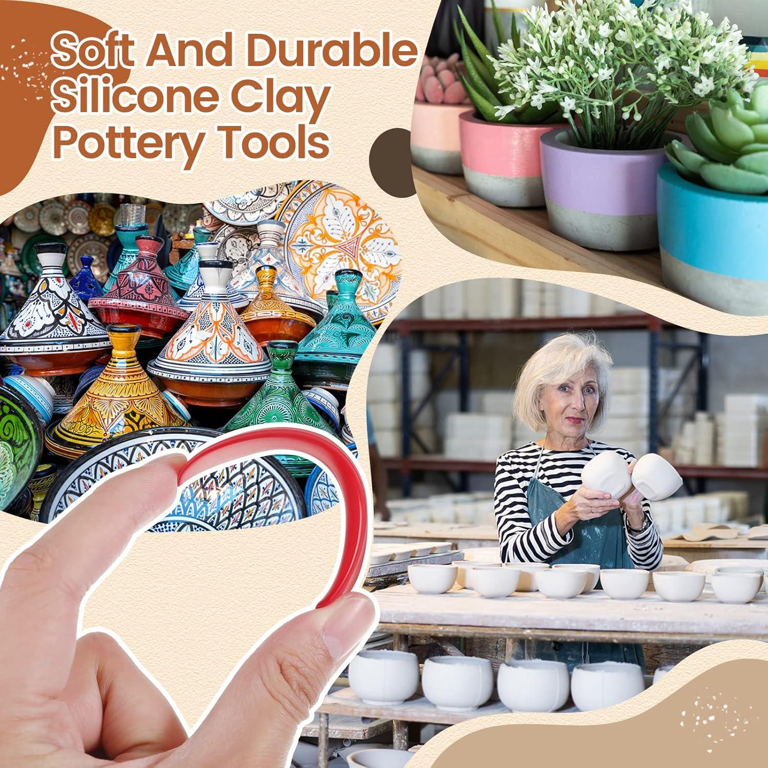 Set de 21 Herramientas de Cerámica Sherr - Silicona DIY