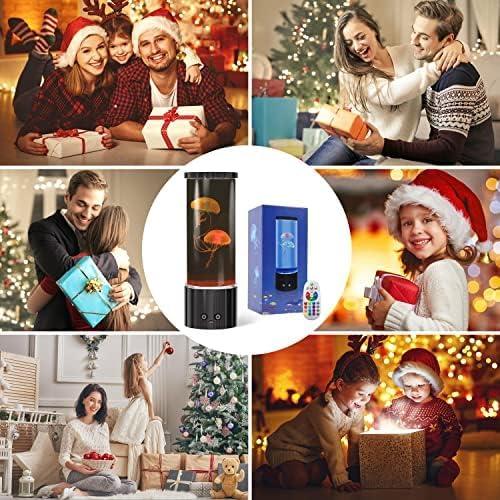 Lámpara de Medusa FBSPORT, Luz Nocturna Acuario 17 Colores