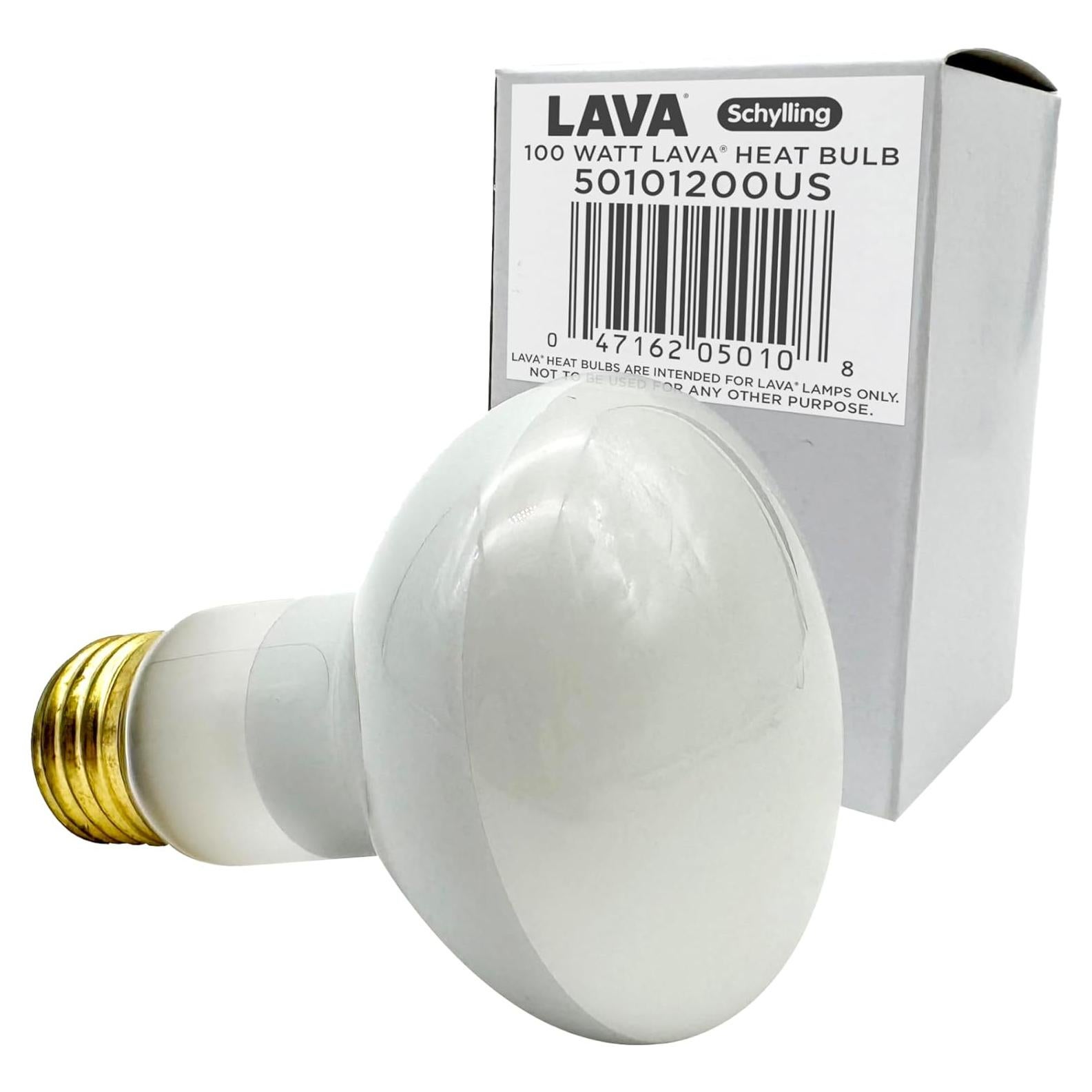 Bombilla Incandescente Lava 100W para Lámpara Grande 68,58cm