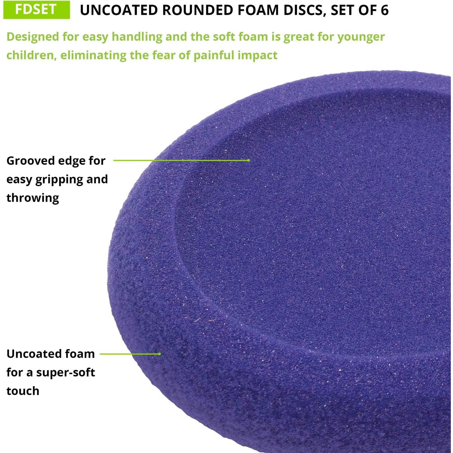 Set de Discos de Espuma Champion Sports 6 Colores 22,86 cm