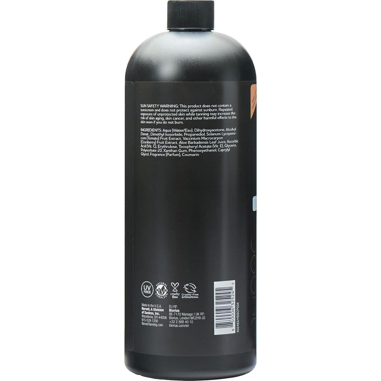 Bronceador Sin Sol Norvell Veneciana 1 Litro - Color Natural