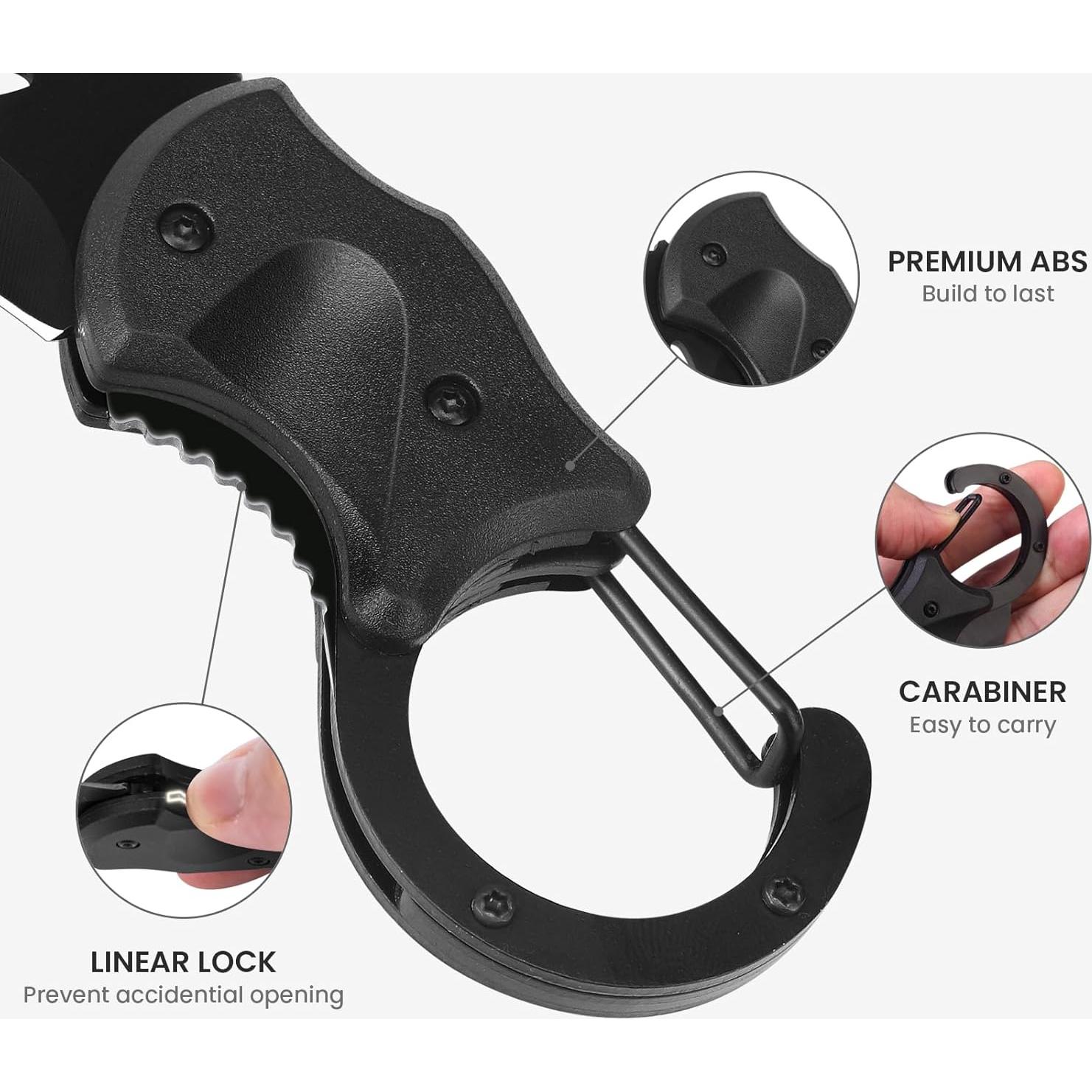 Cuchillo de Bolsillo FUNBRO Plegable 3.40 cm Negro EDC