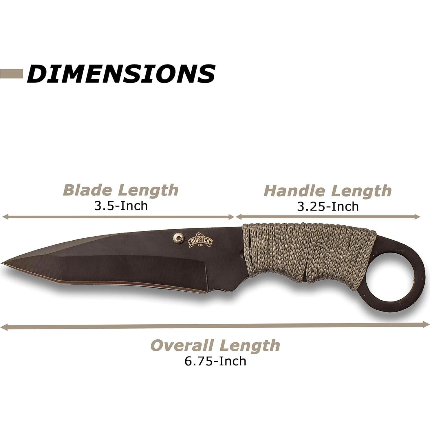 Cuchillo MASTER USA MU-1119GC-MC 20.32 cm Acero Inoxidable