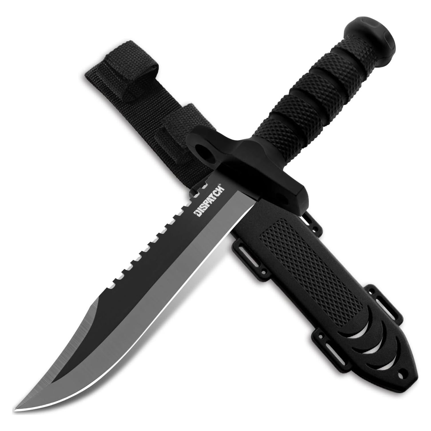 Cuchillo de Caza Dispatch 30.48 cm Hoja Fija Antideslizante