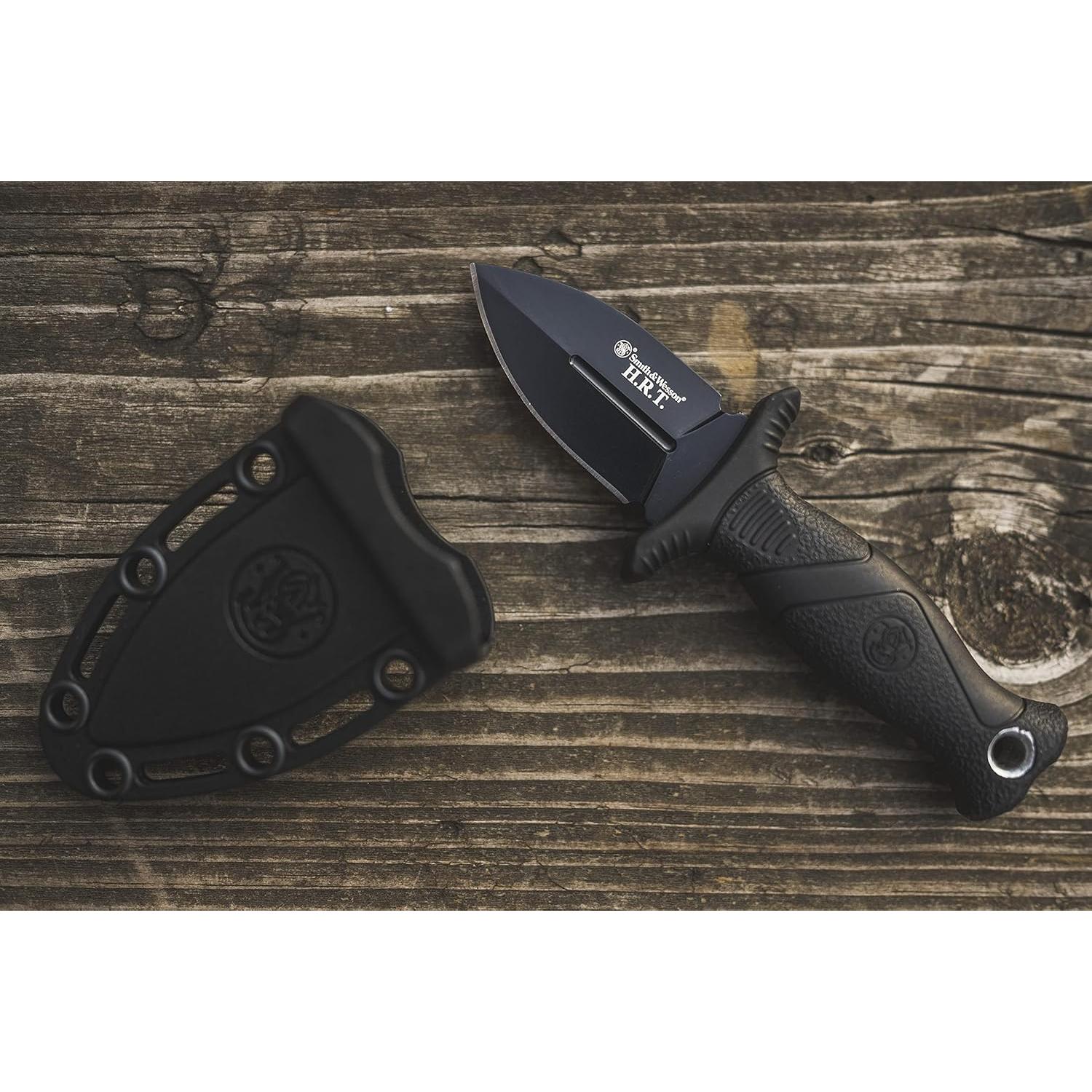 Cuchillo de hoja fija Smith & Wesson HRT 2" acero inoxidable