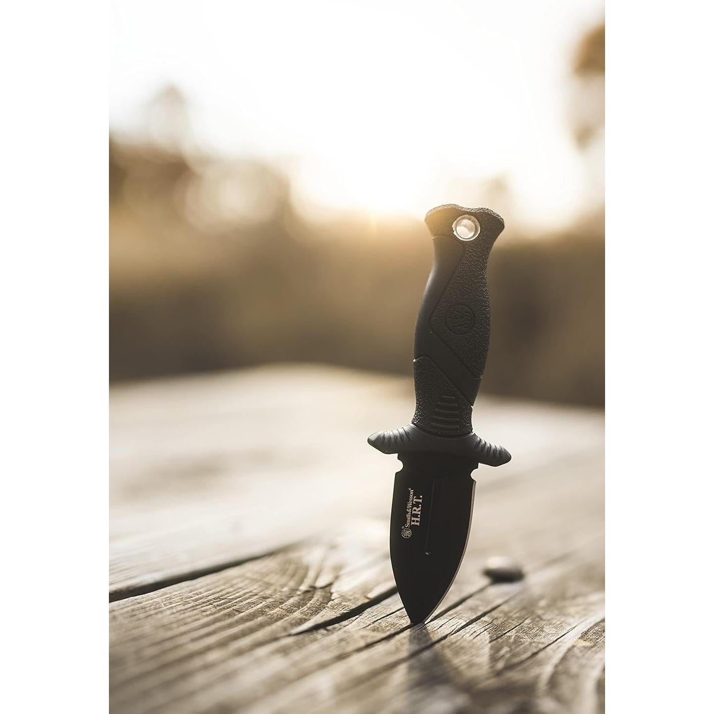 Cuchillo de hoja fija Smith & Wesson HRT 2" acero inoxidable