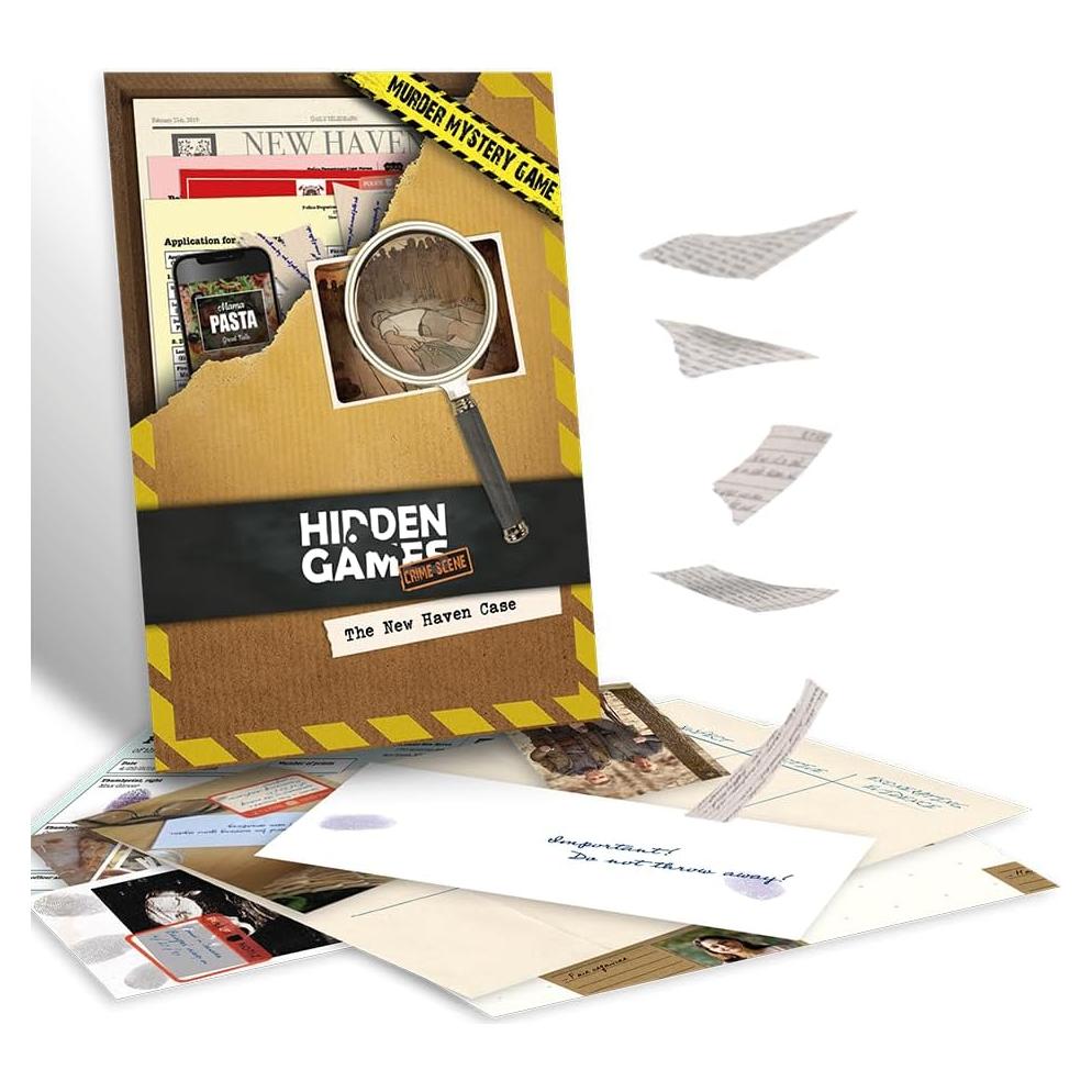 Juego de mesa Hidden Games - Caso New Haven - 1-6 jugadores