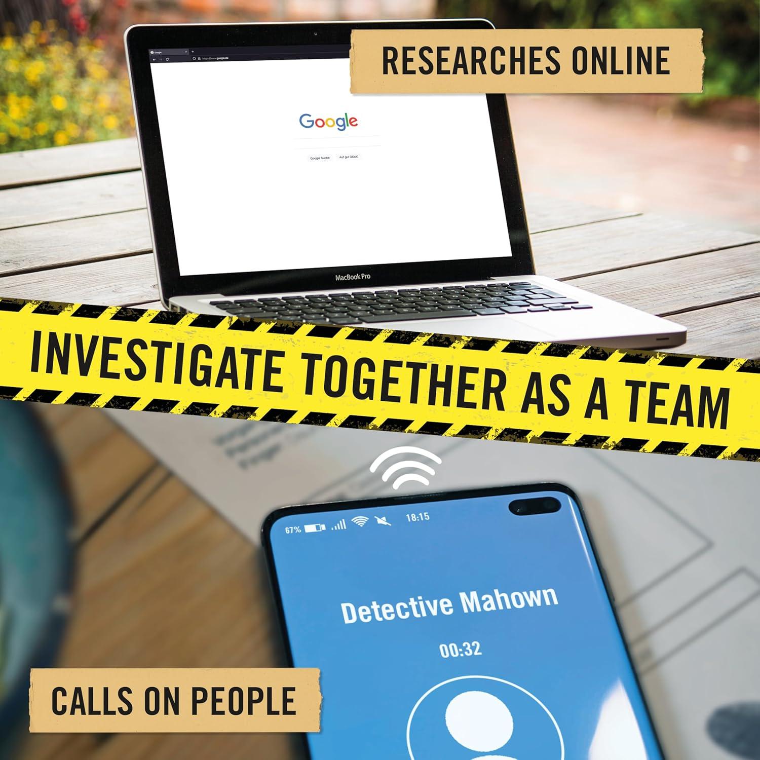 Juego de mesa Hidden Games - Caso New Haven - 1-6 jugadores