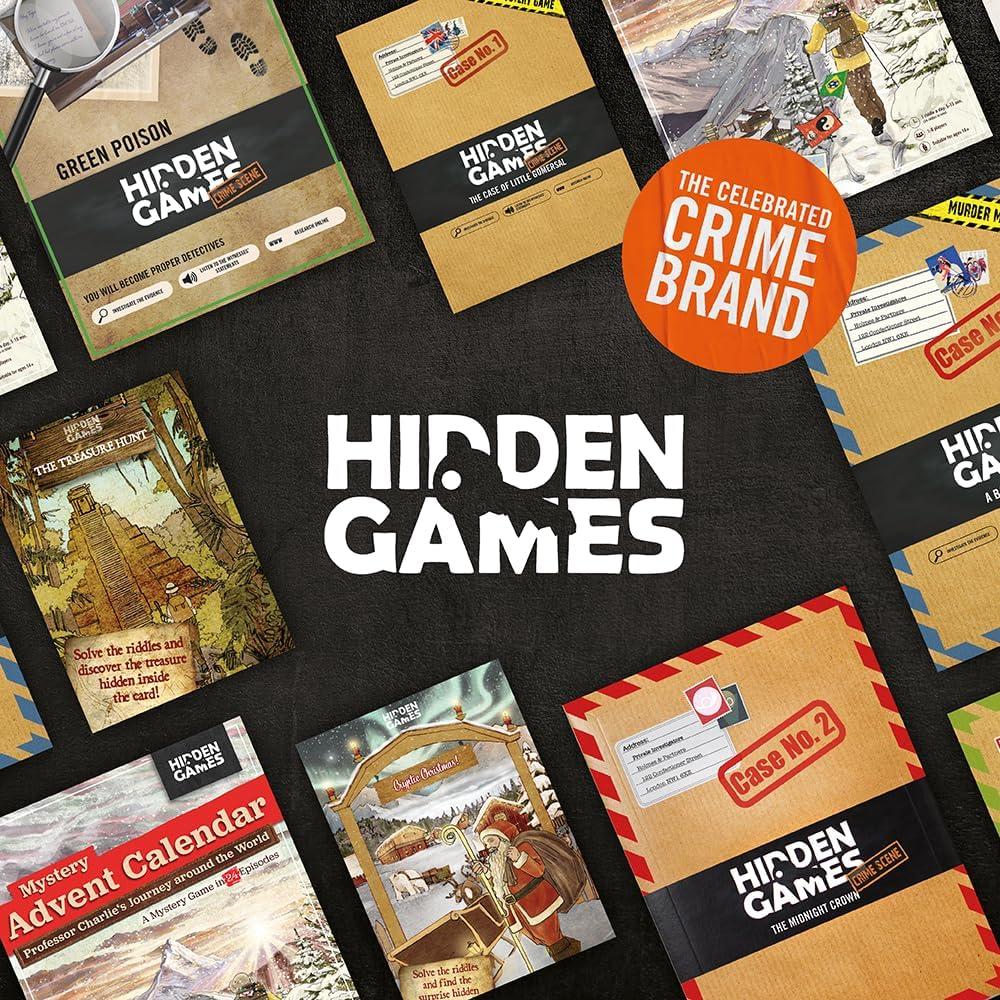Juego de mesa Hidden Games - Caso New Haven - 1-6 jugadores
