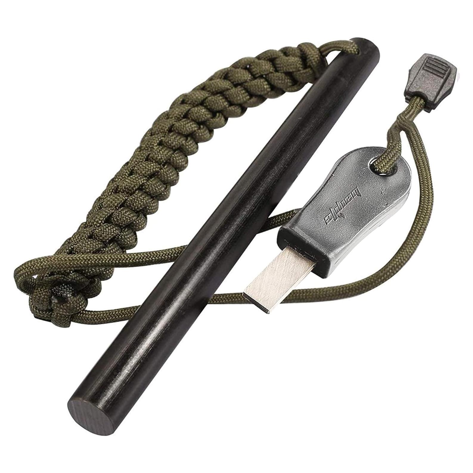 Kit de Inicio de Fuego bayite 15.3 cm con Paracord y Striker-Pro