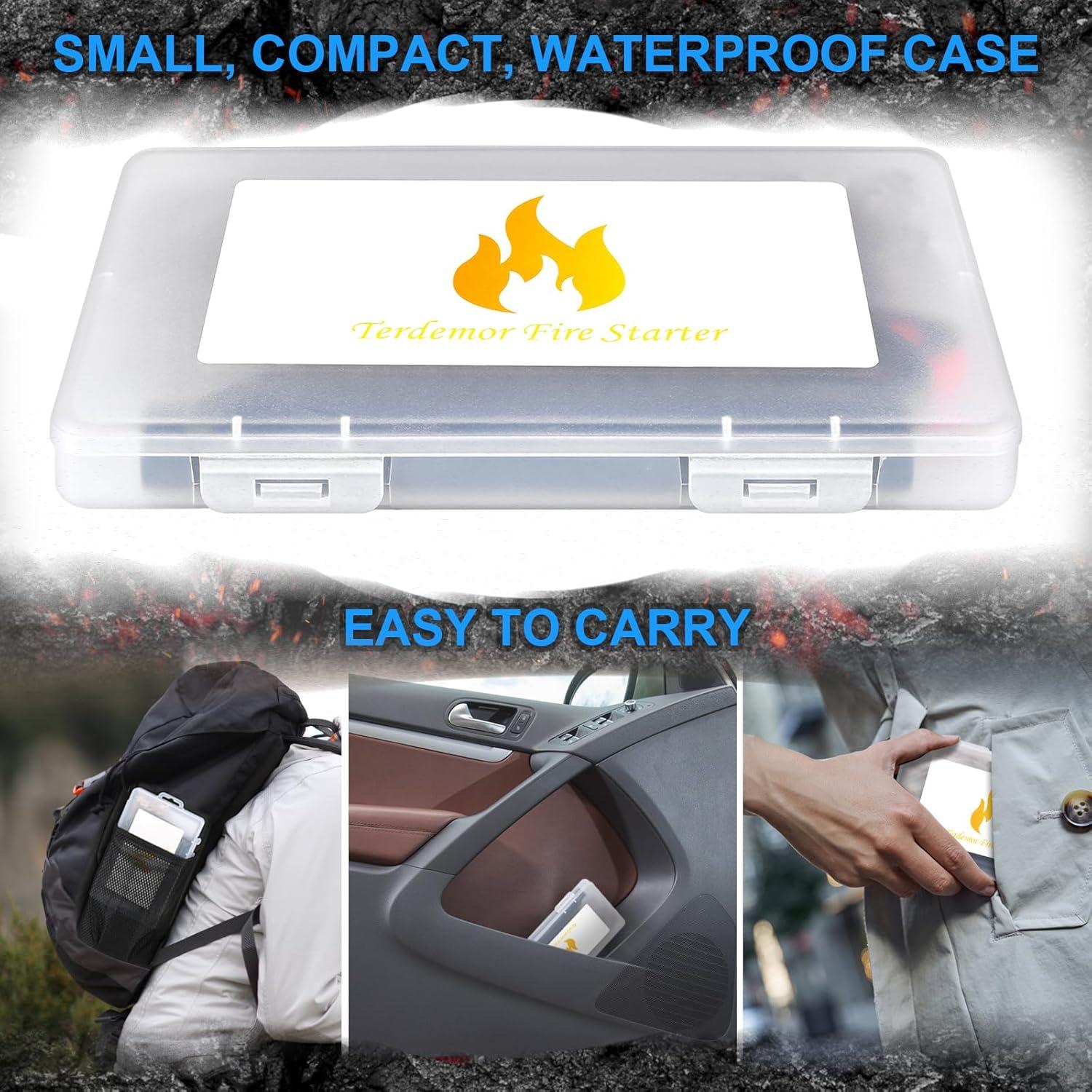 Kit Encendedor de Fuego Terdemor con 1 Barra y 2 Yescas