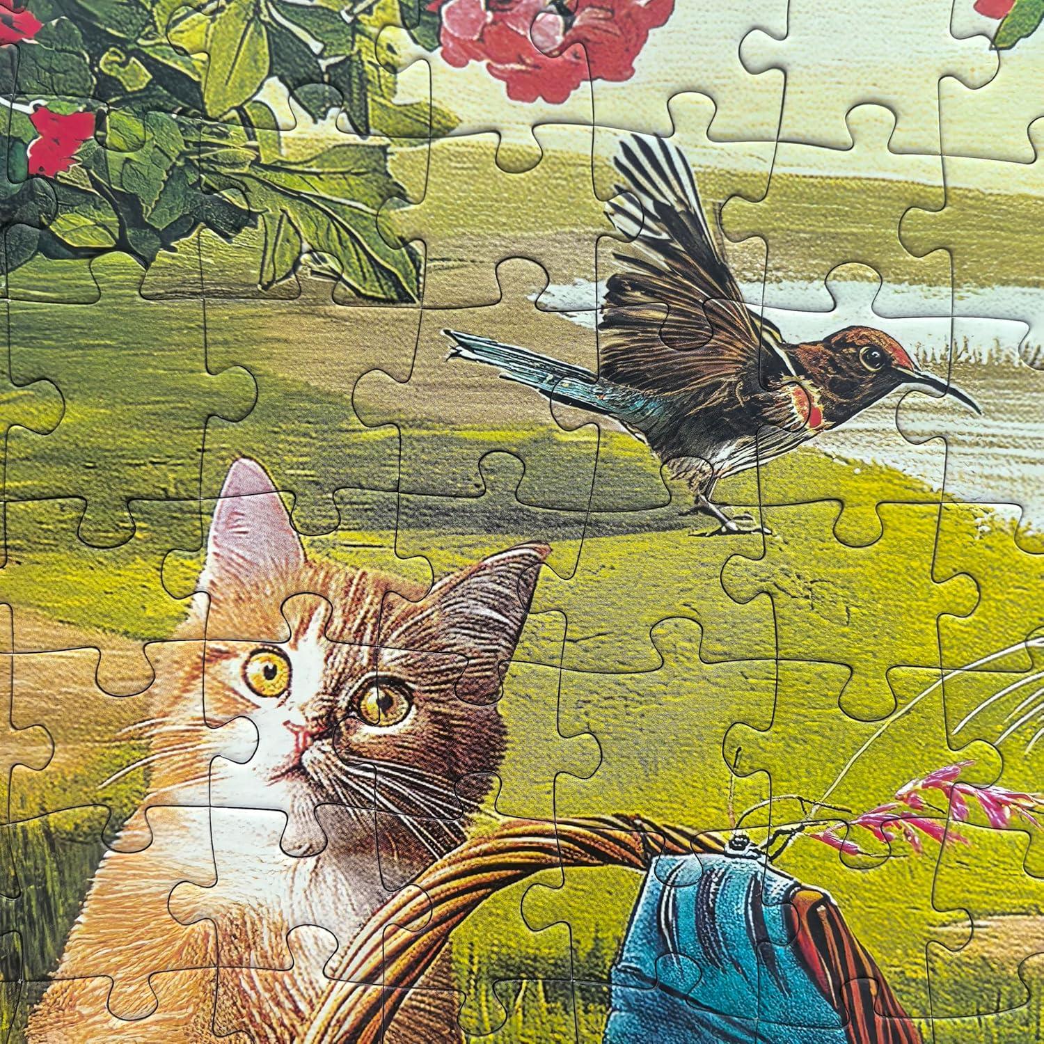 Rompecabezas de 300 Piezas Mulic Gatitos y Donas Grande